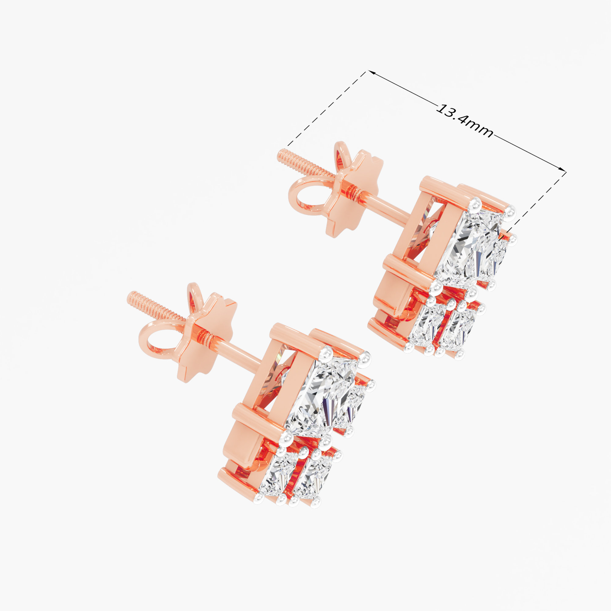 Zara Radiance Stud Earrings