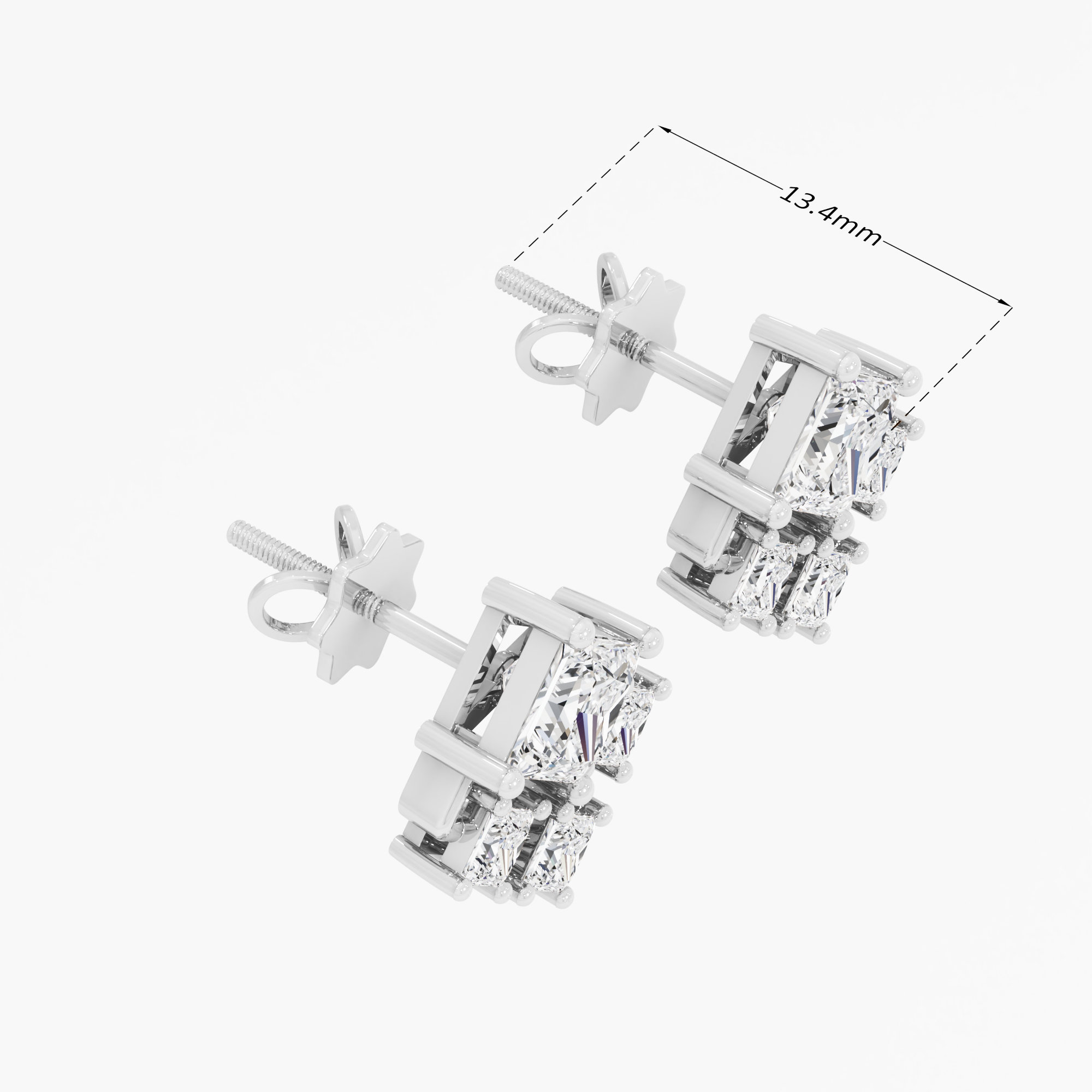 Zara Radiance Stud Earrings