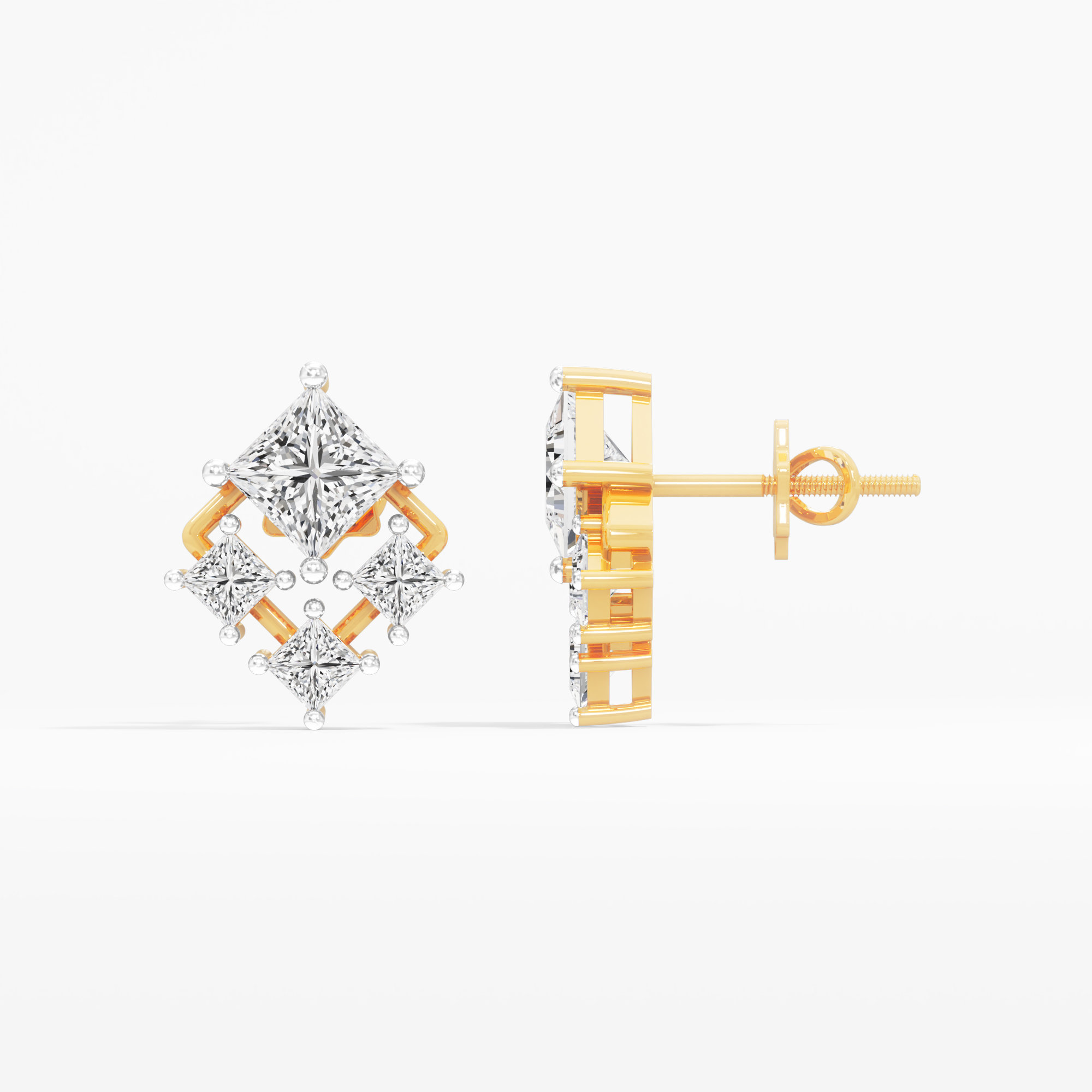 Zara Radiance Stud Earrings