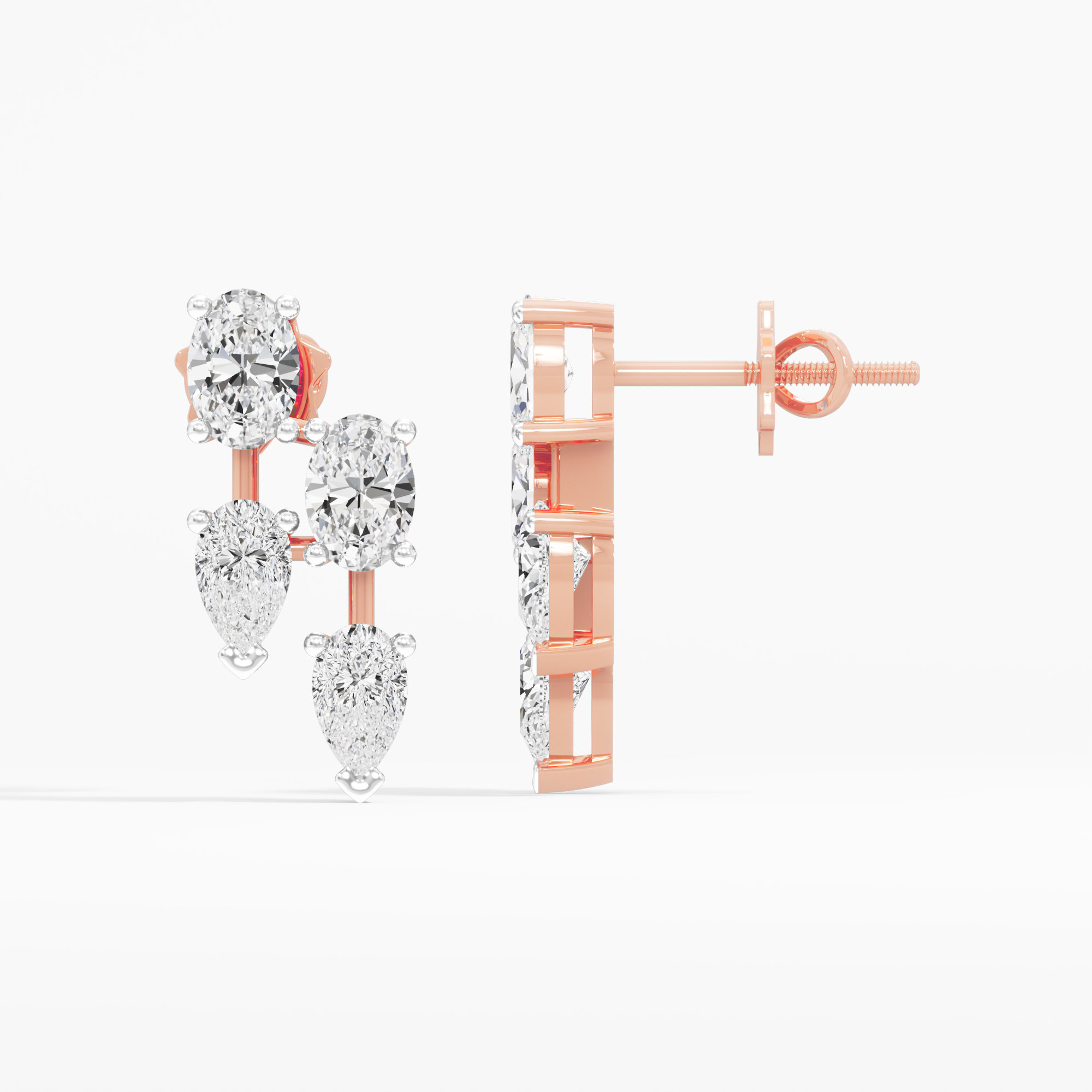 Ethereal Stream Dangle Earrings