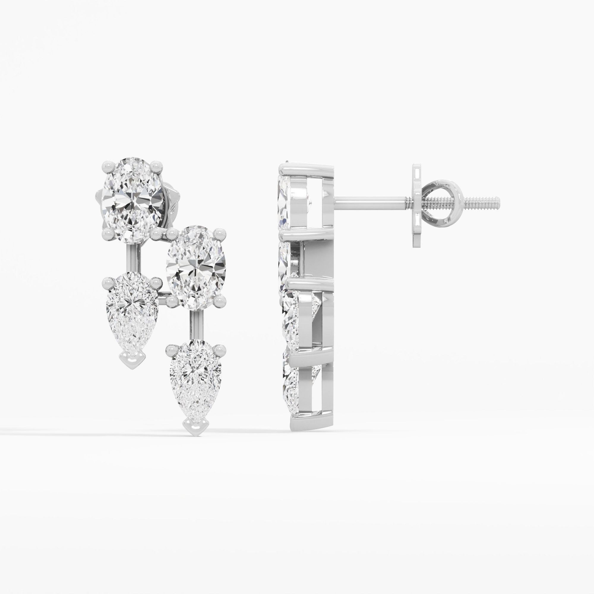 Ethereal Stream Dangle Earrings