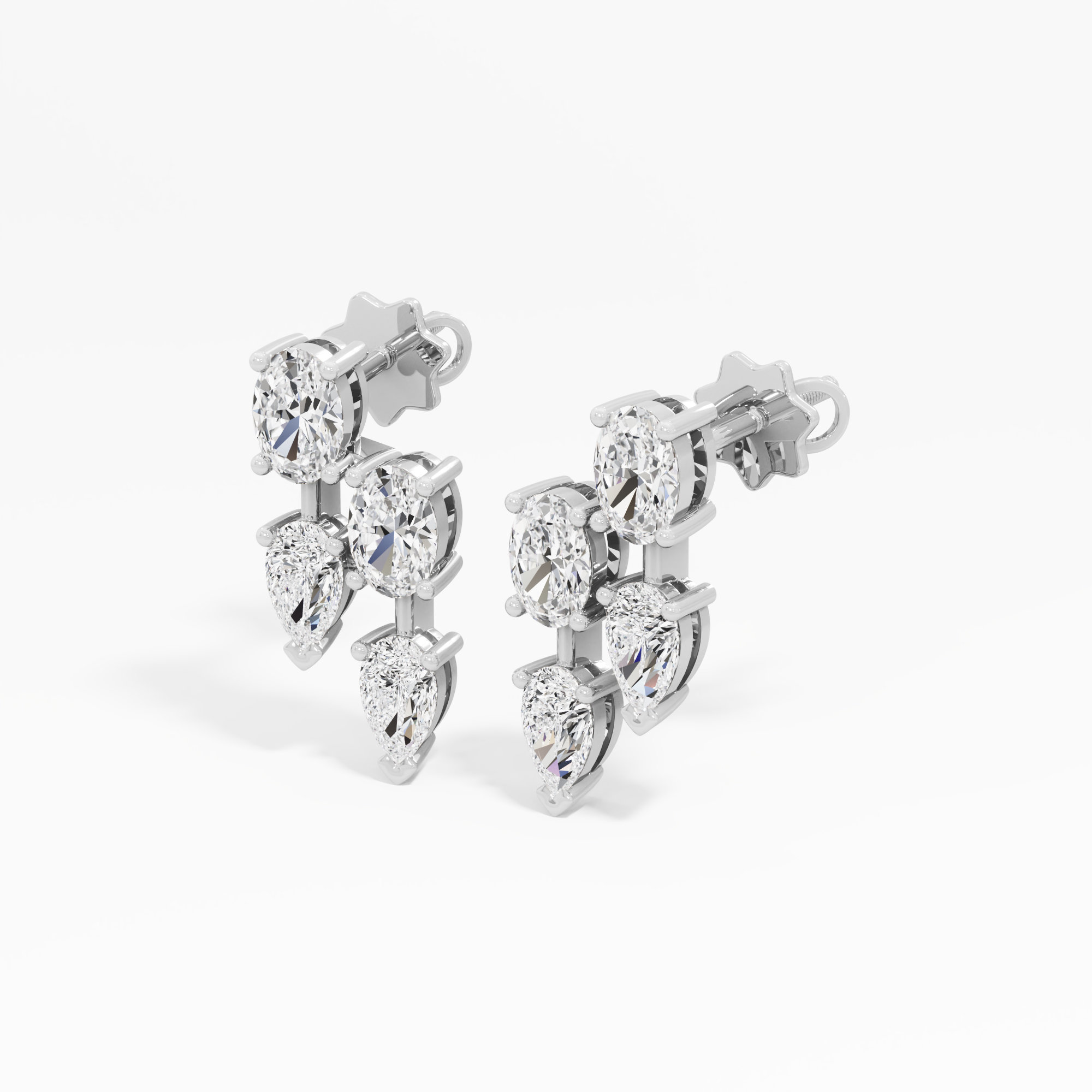 Ethereal Stream Dangle Earrings