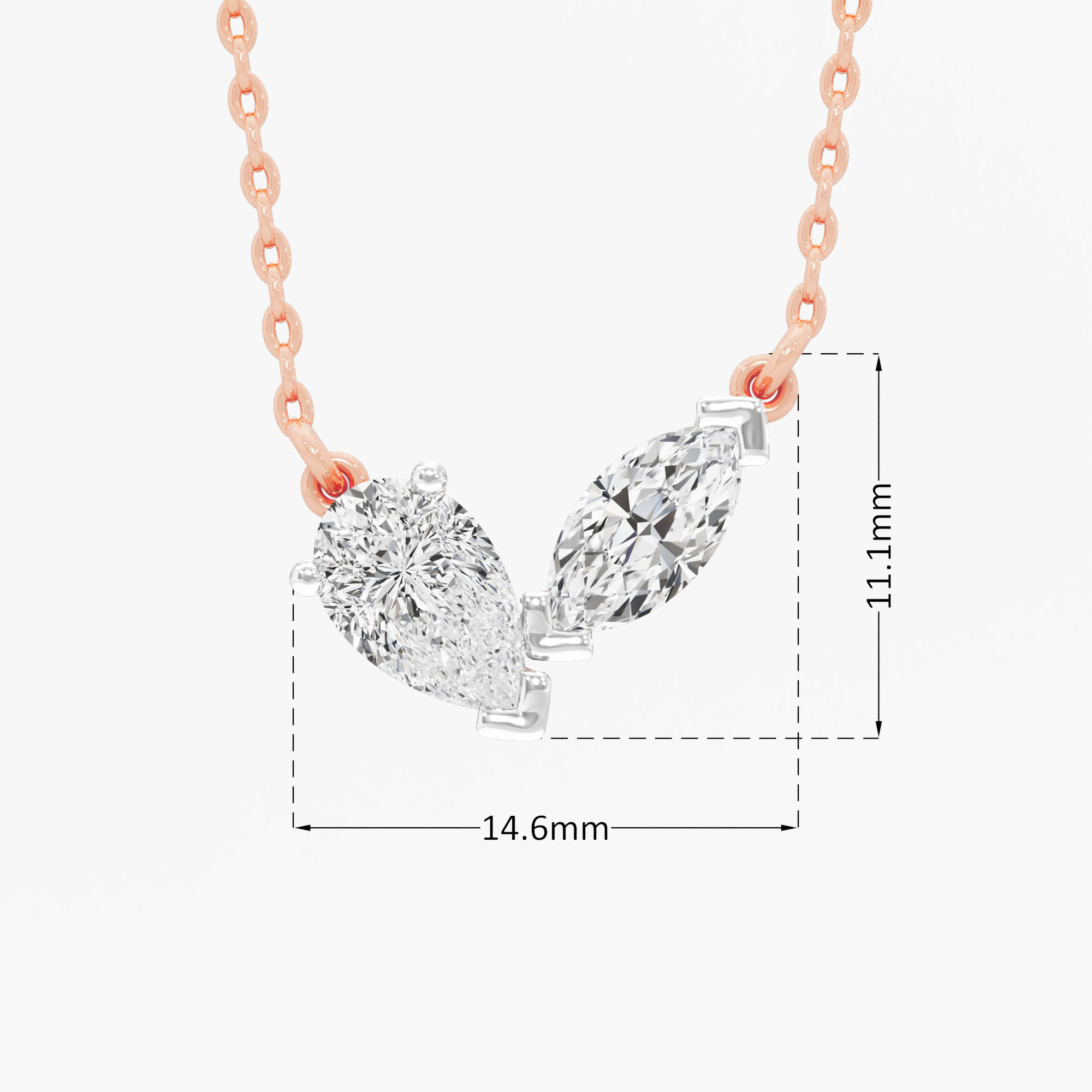 Mirage Sparkle Diamond Pendant
