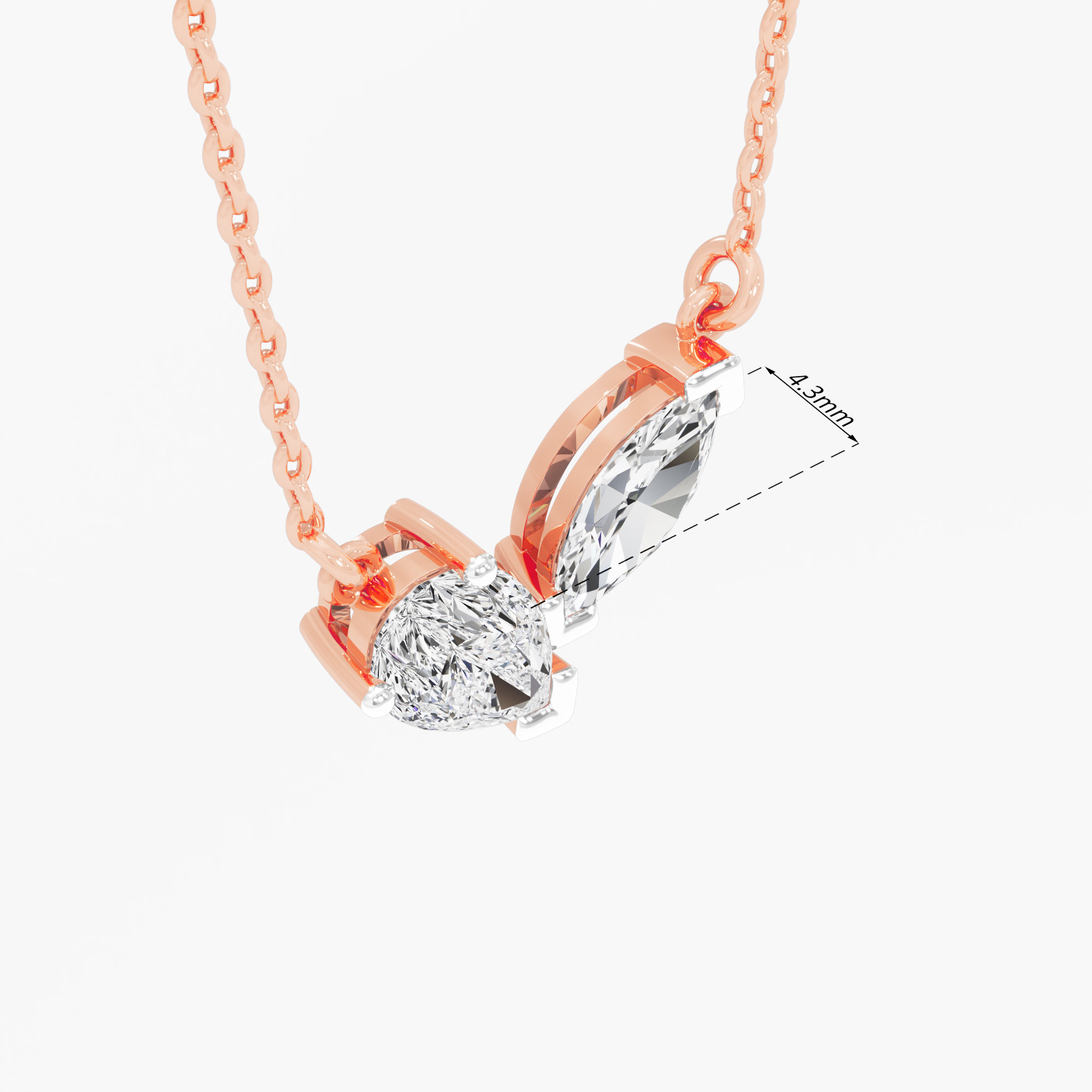 Mirage Sparkle Diamond Pendant