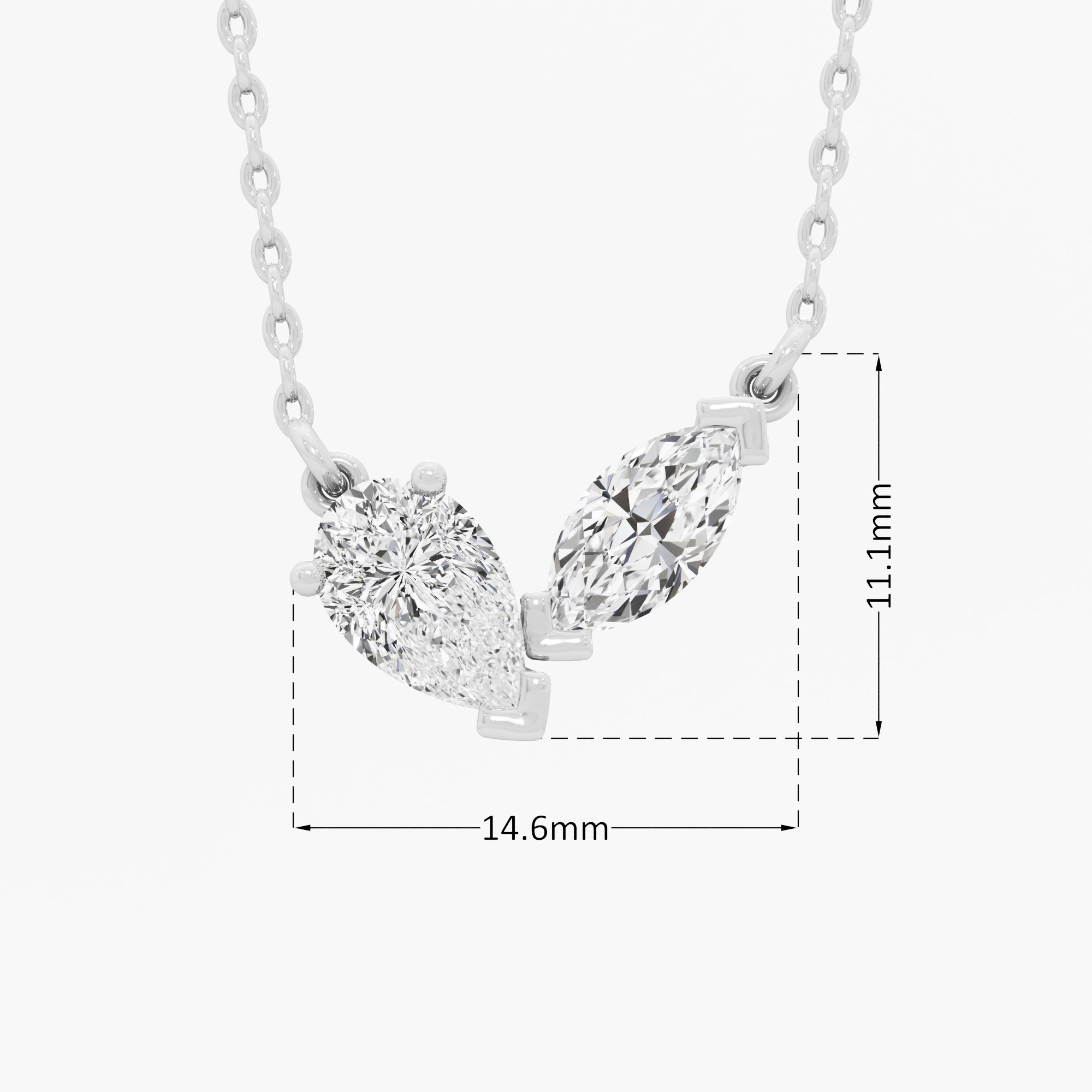 Mirage Sparkle Diamond Pendant