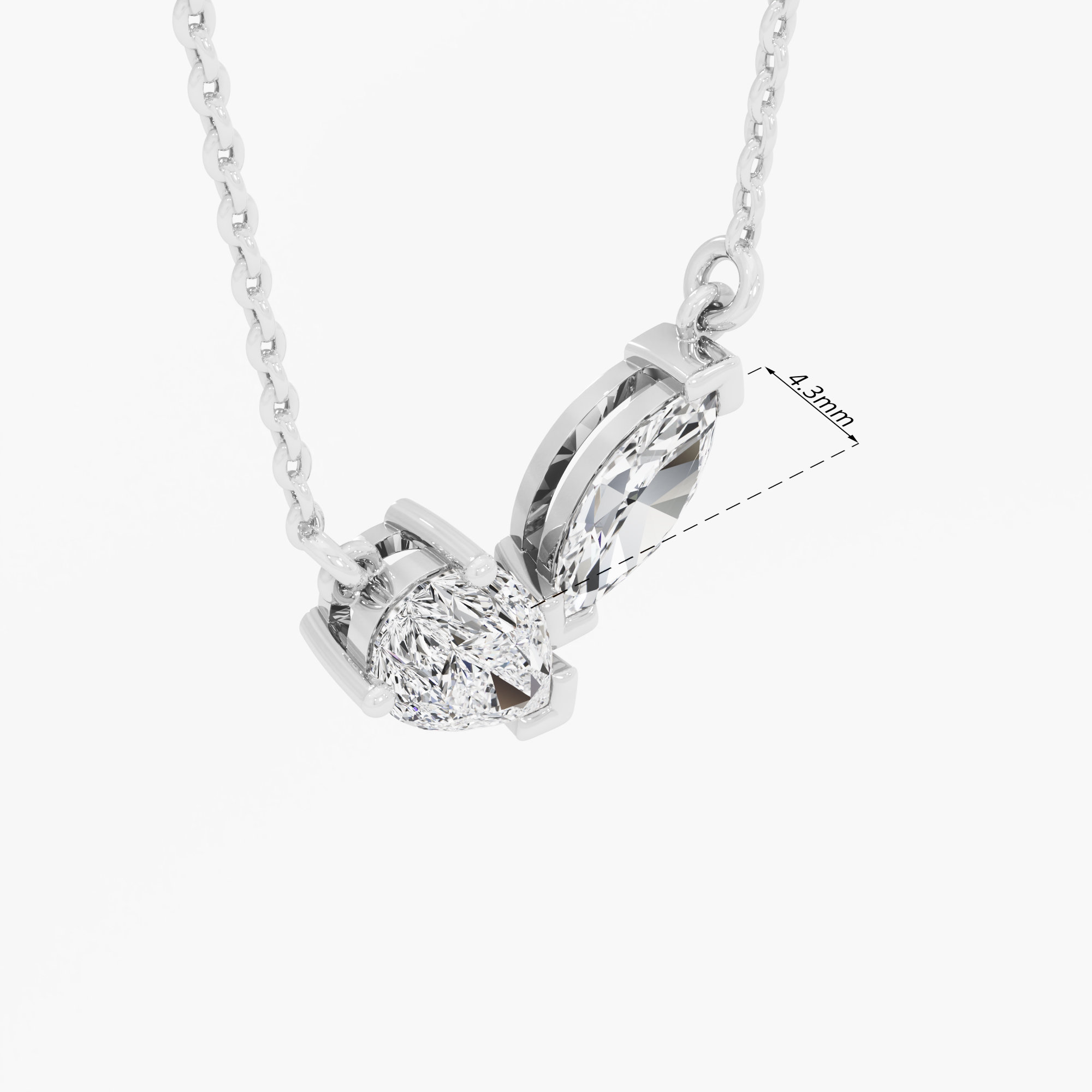 Mirage Sparkle Diamond Pendant
