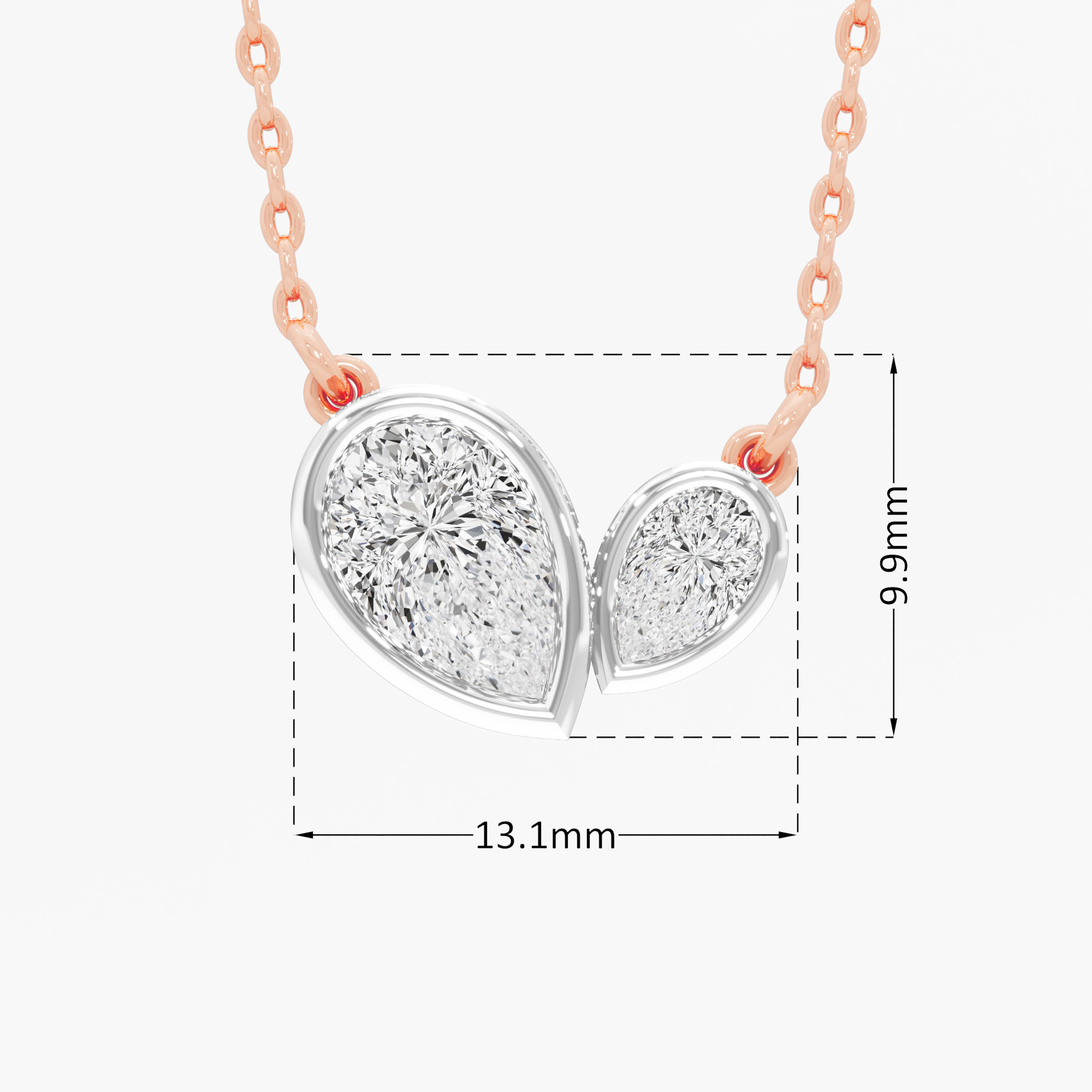 Eternal Embrace Diamond Pendant