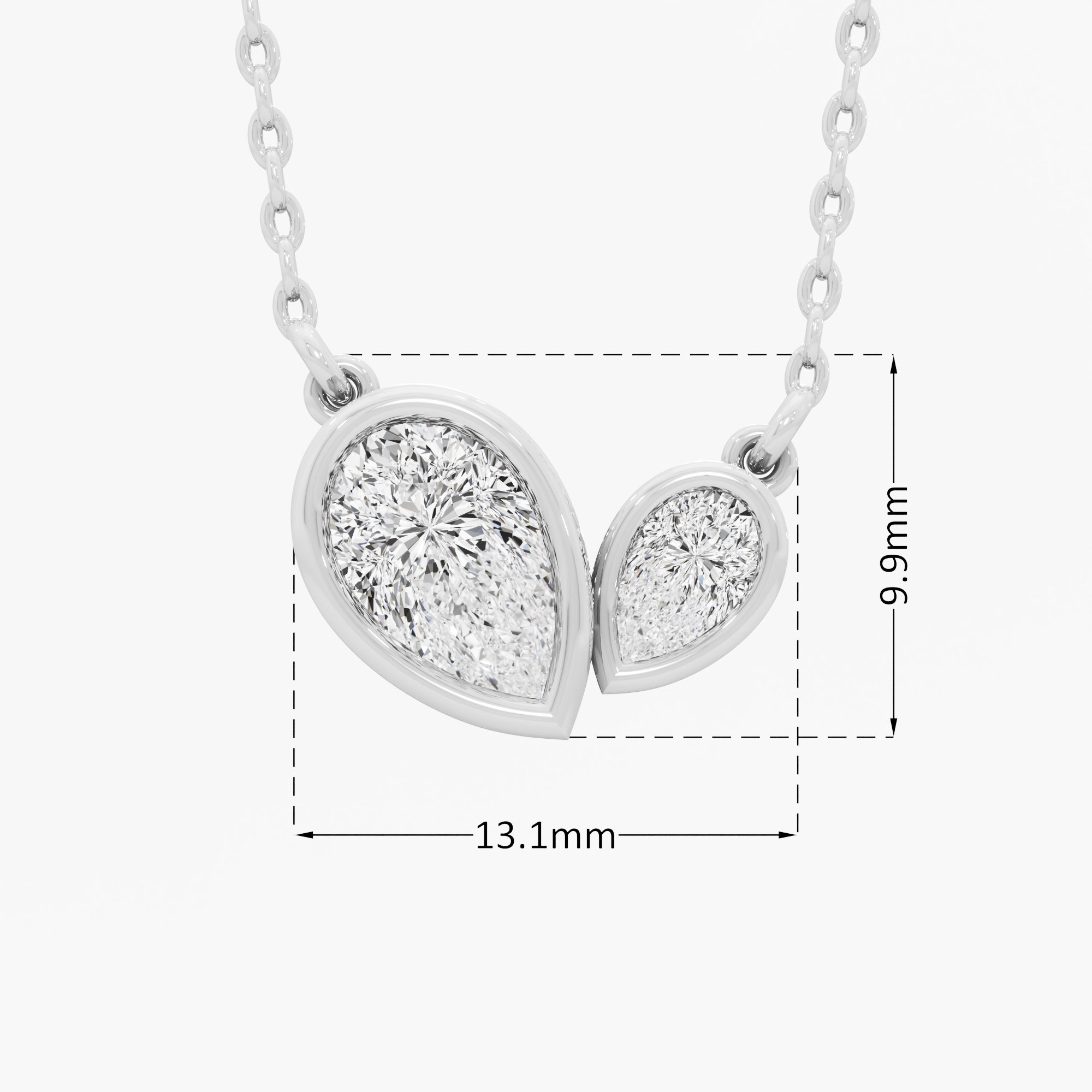 Eternal Embrace Diamond Pendant