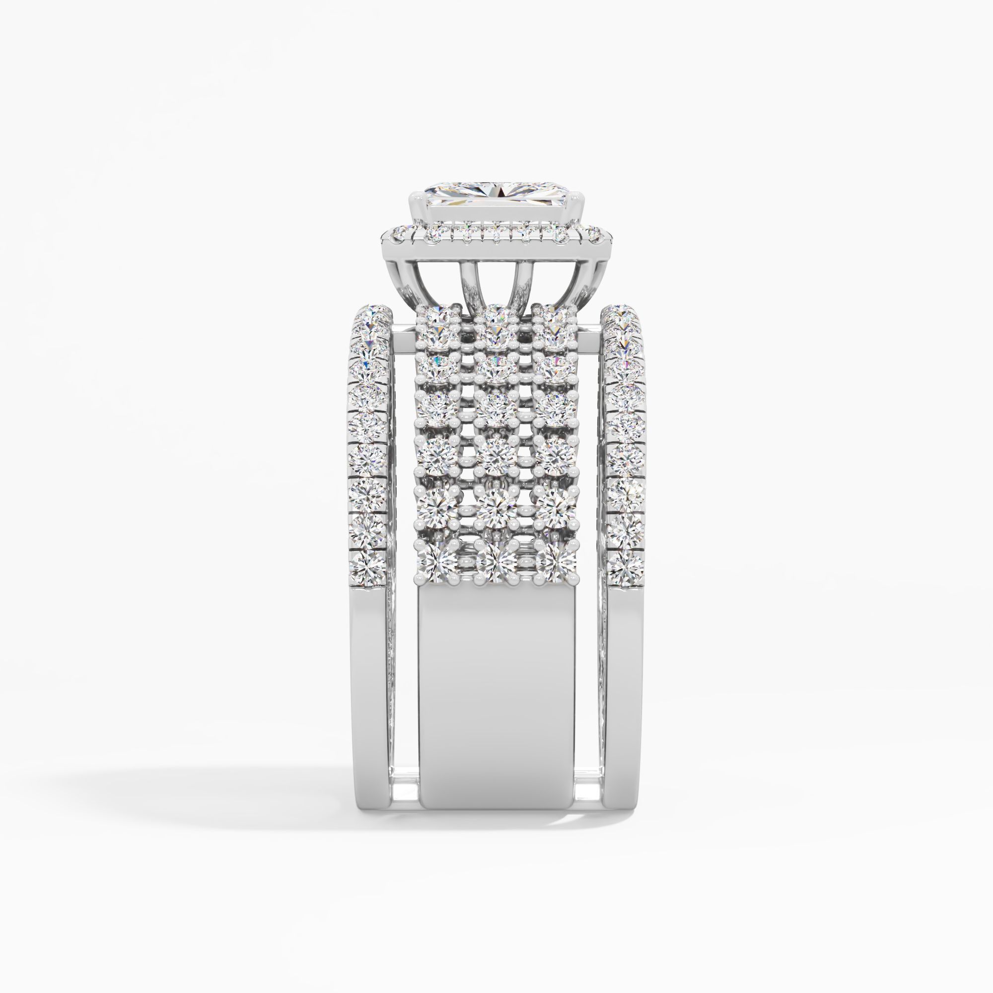 Eternal Elegance Diamond Solitaire Ring in 9KT White Gold (Diamond Quality: FG-VVS VS)