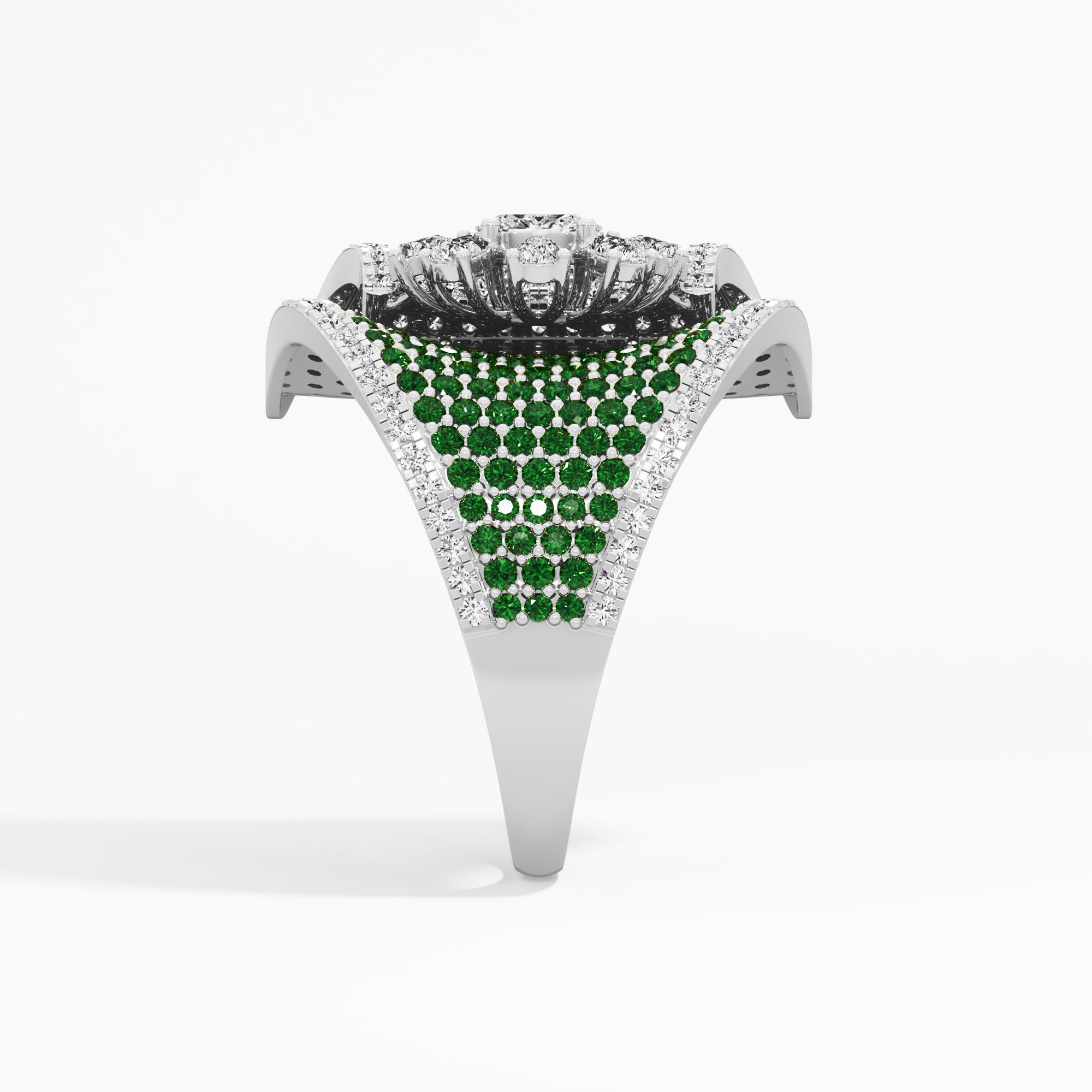 Whispering Bloom Cocktail Ring