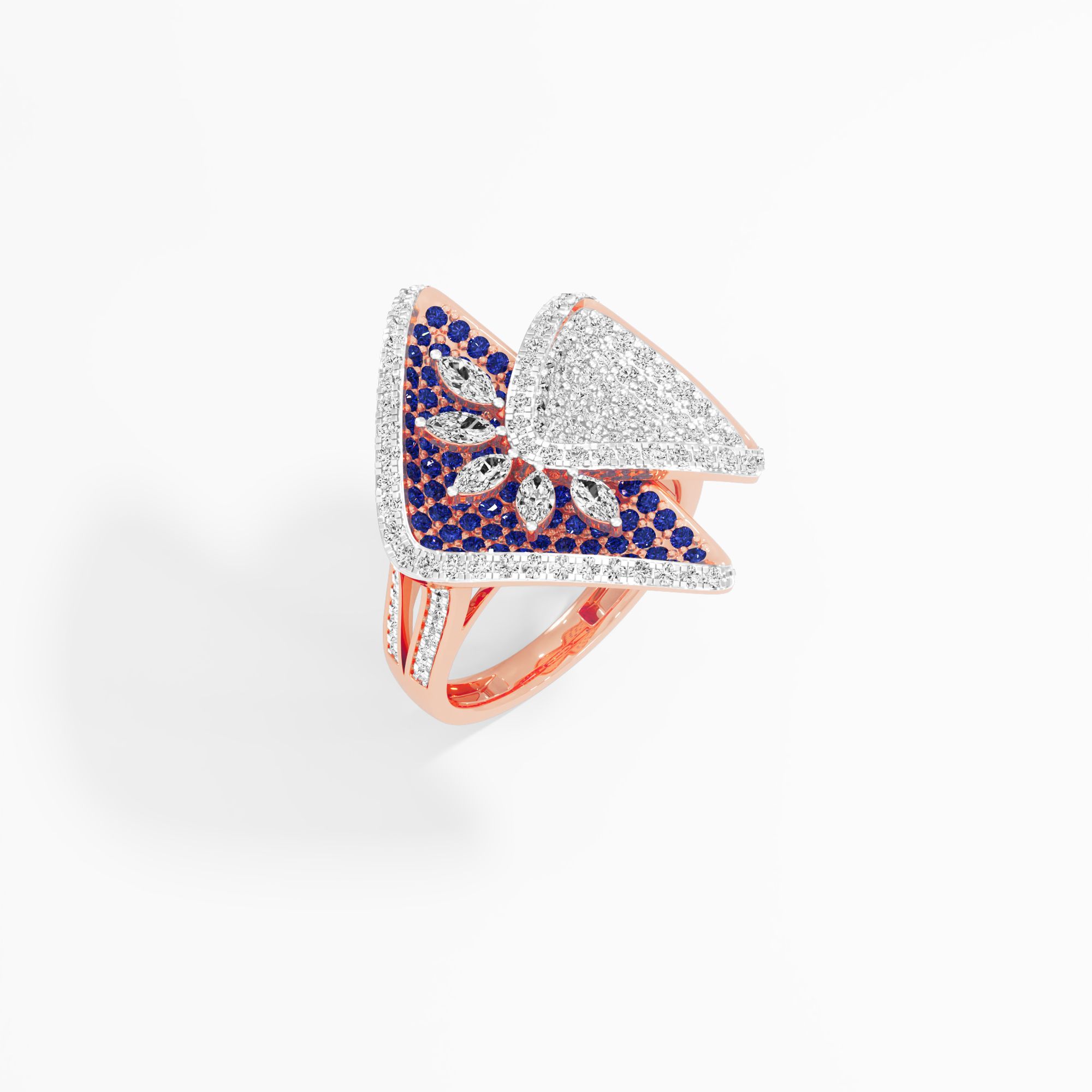 Midnight Dreams Cocktail Ring