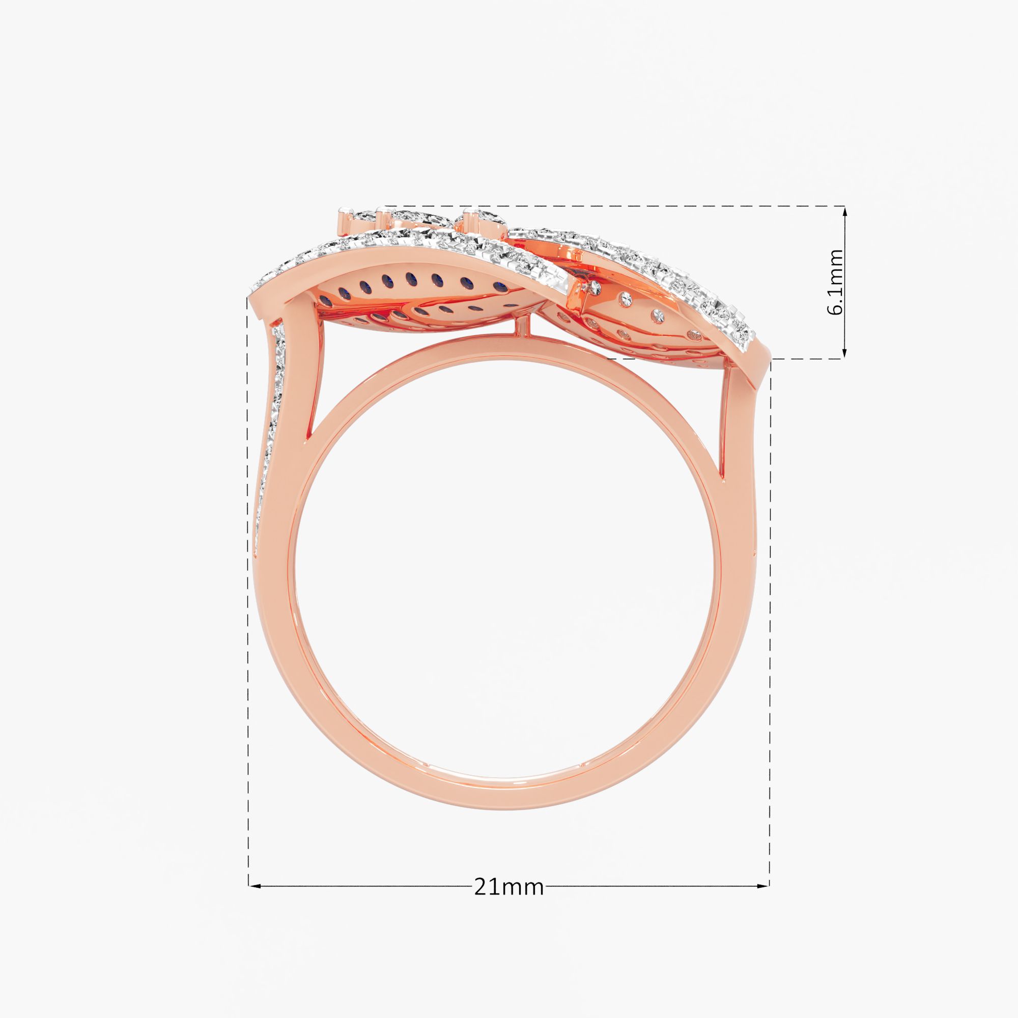Midnight Dreams Cocktail Ring