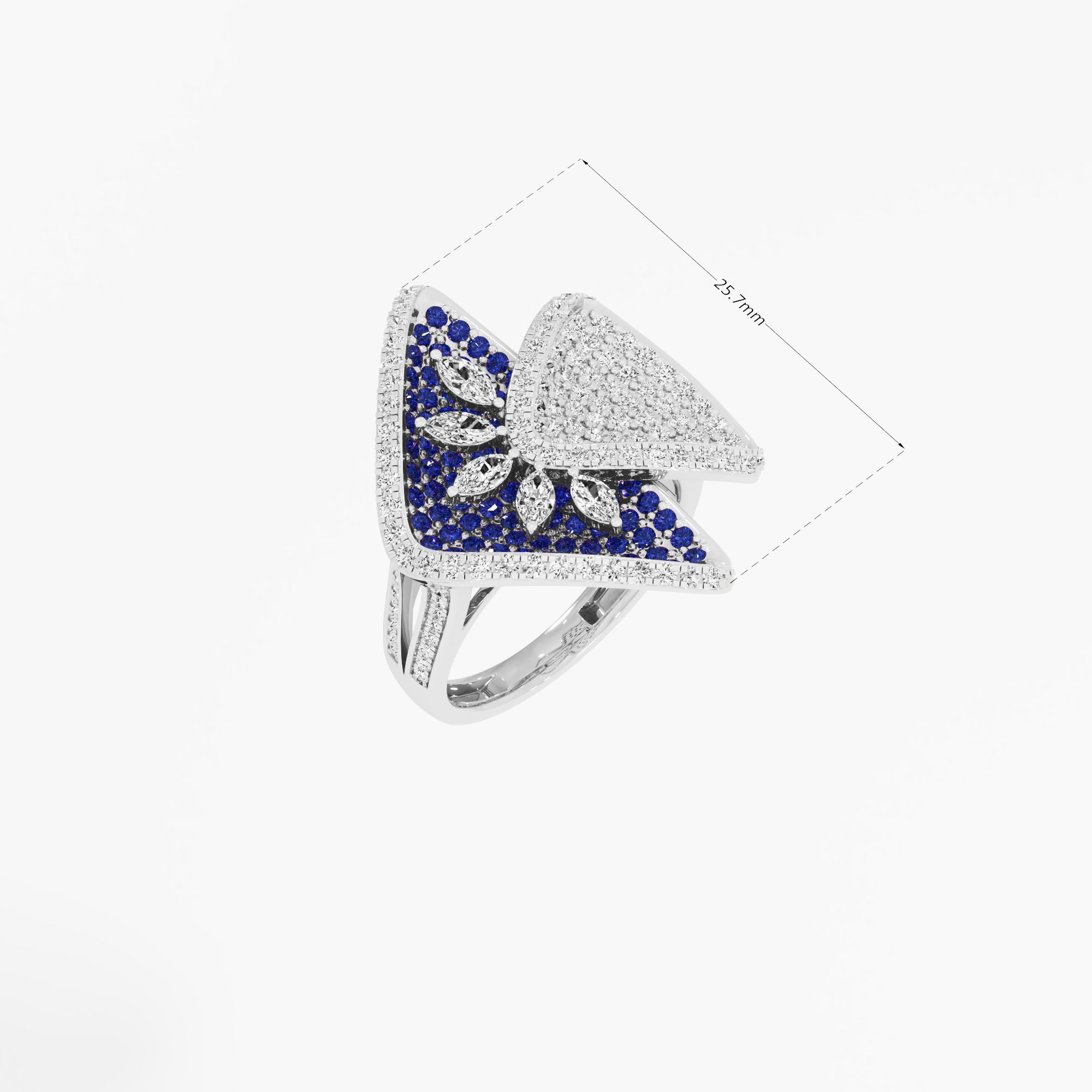 Midnight Dreams Cocktail Ring