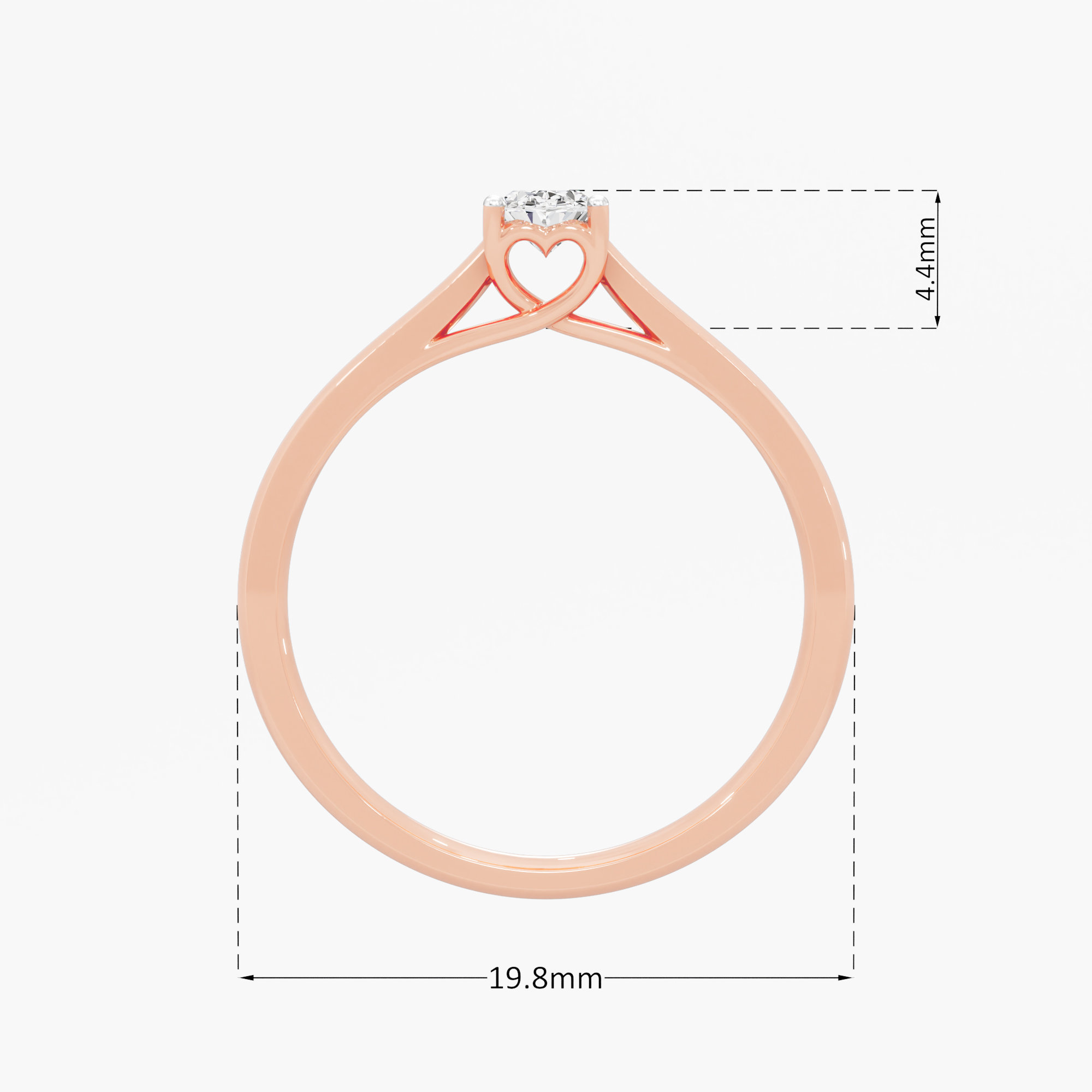 Radiant Oval Solitaire Ring