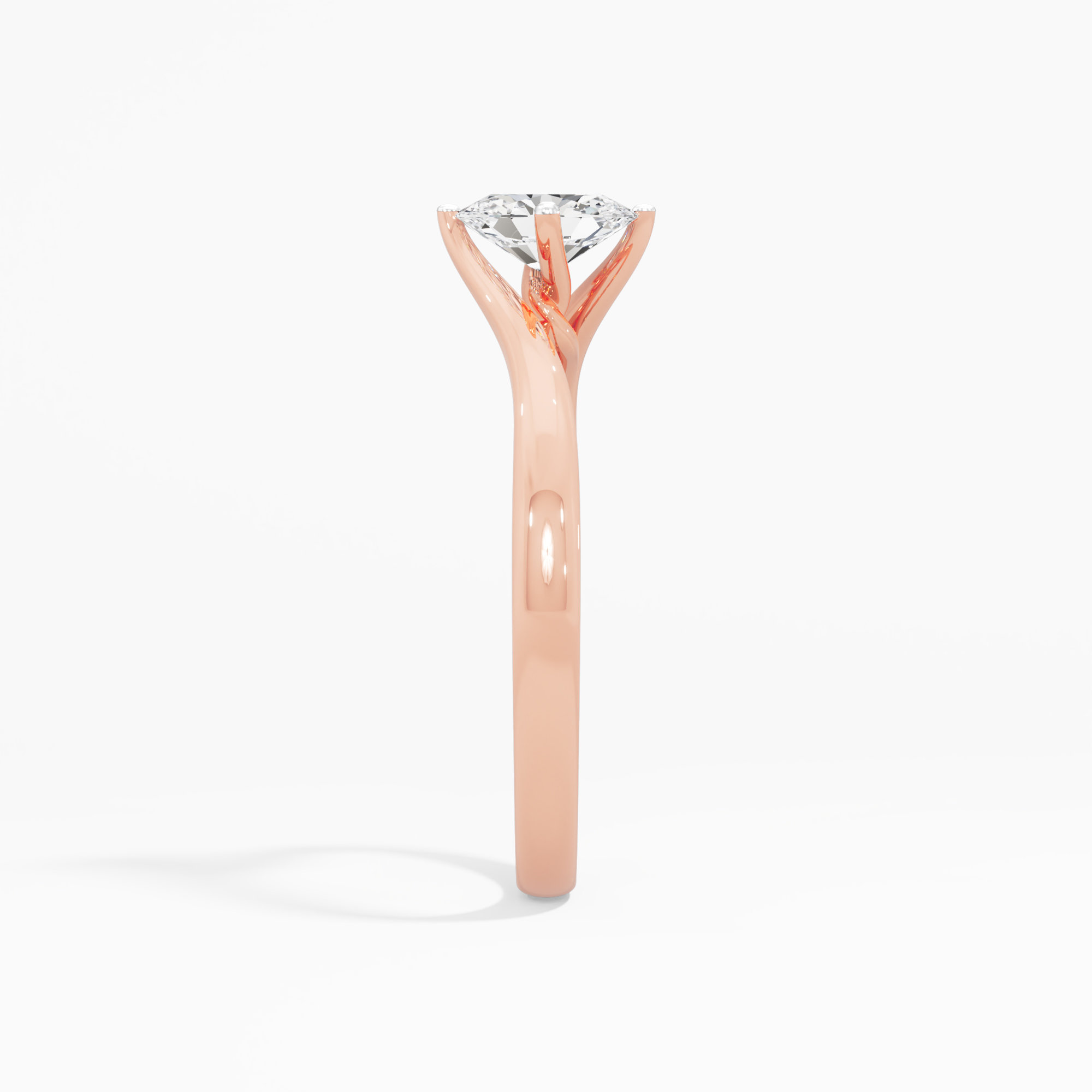 Eternal Embrace Solitaire Diamond Ring
