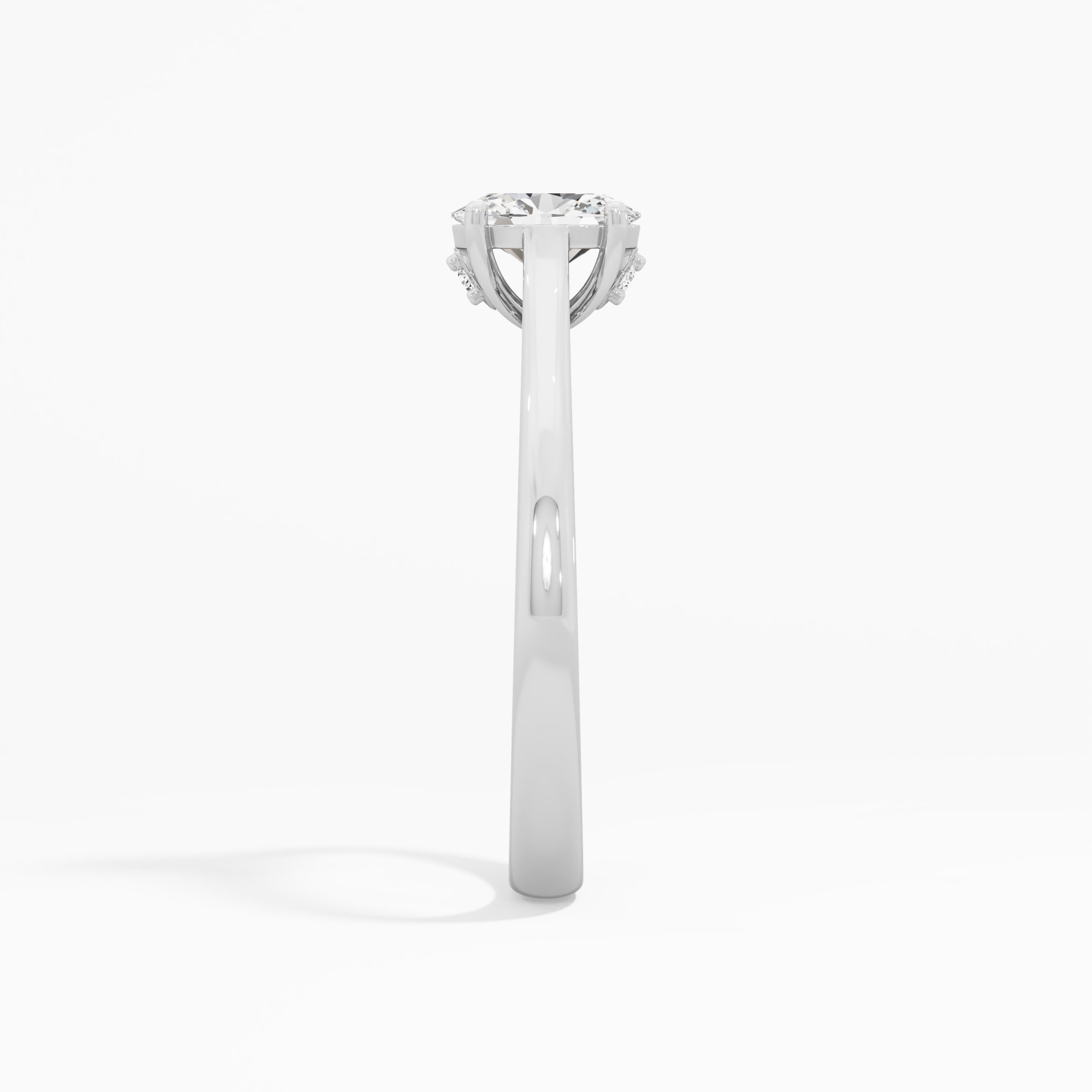 Classic Oval Solitaire Ring