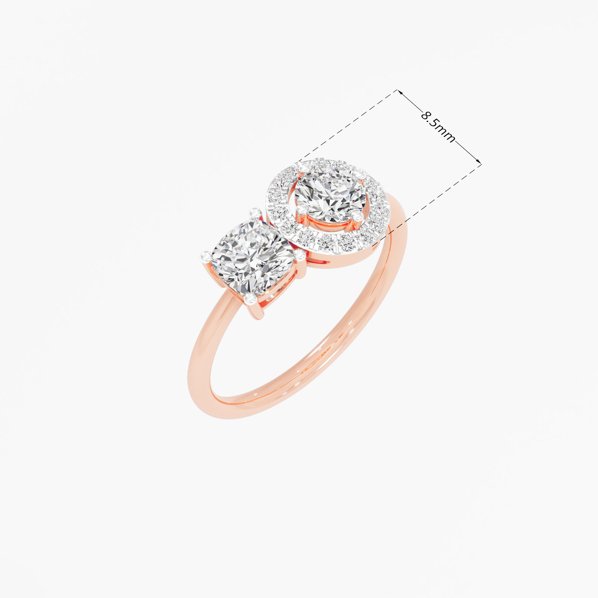 Regal Embrace Diamond Ring