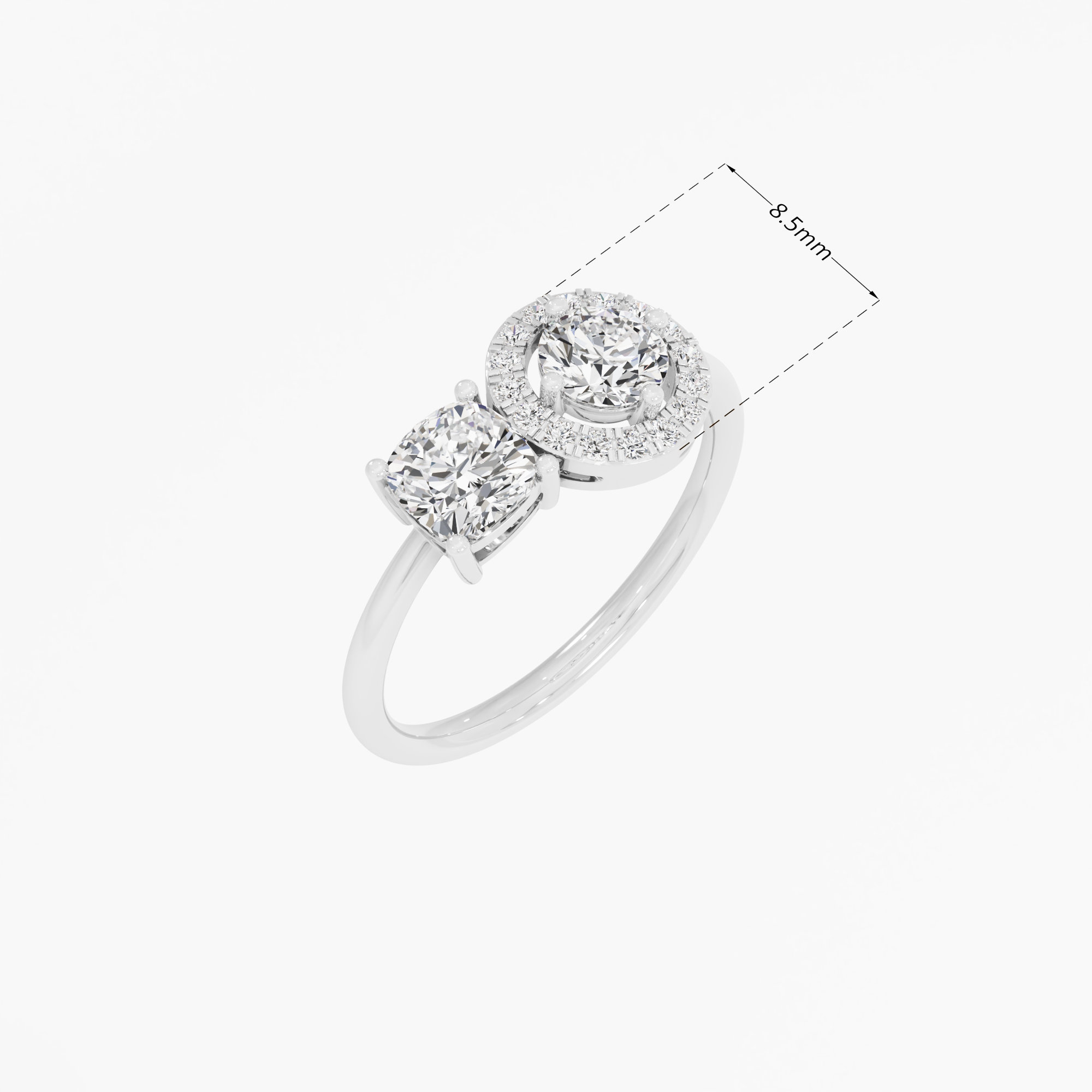 Regal Embrace Diamond Ring