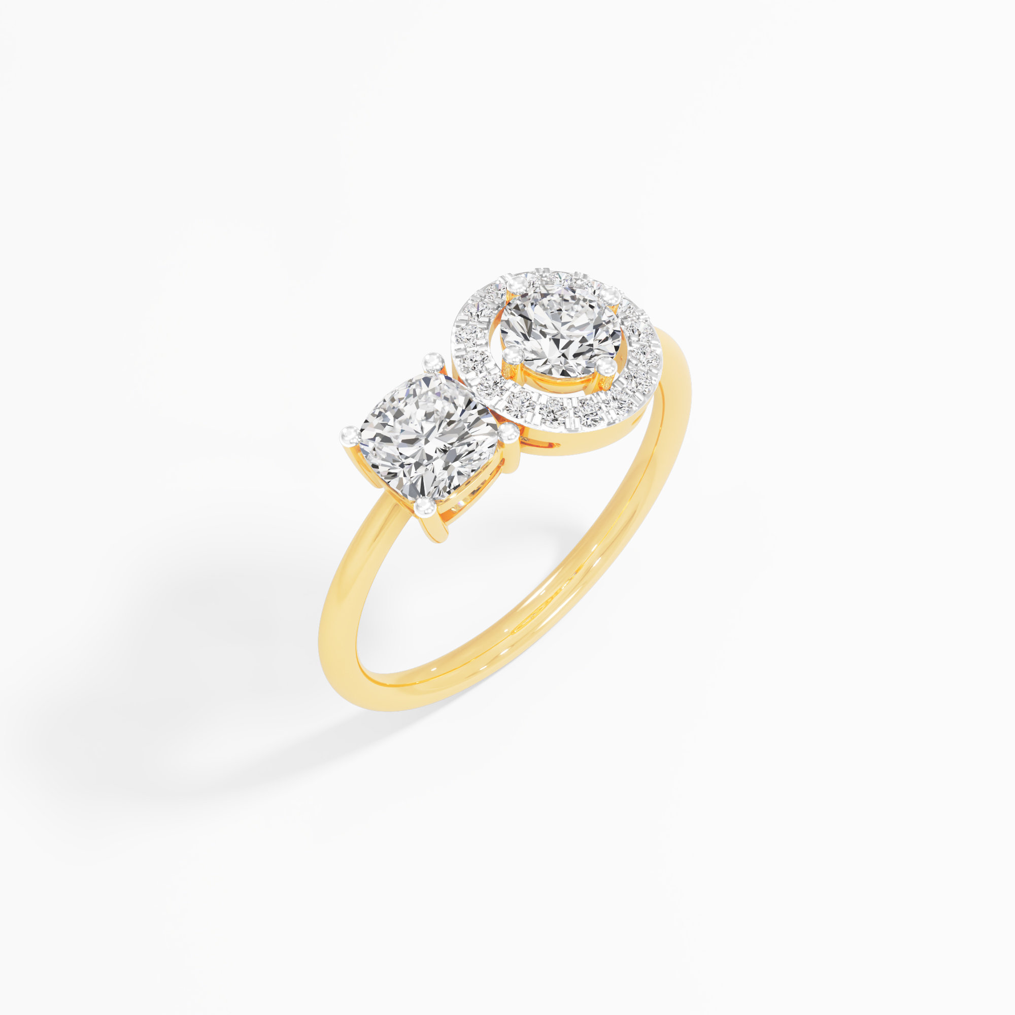 Regal Embrace Diamond Ring