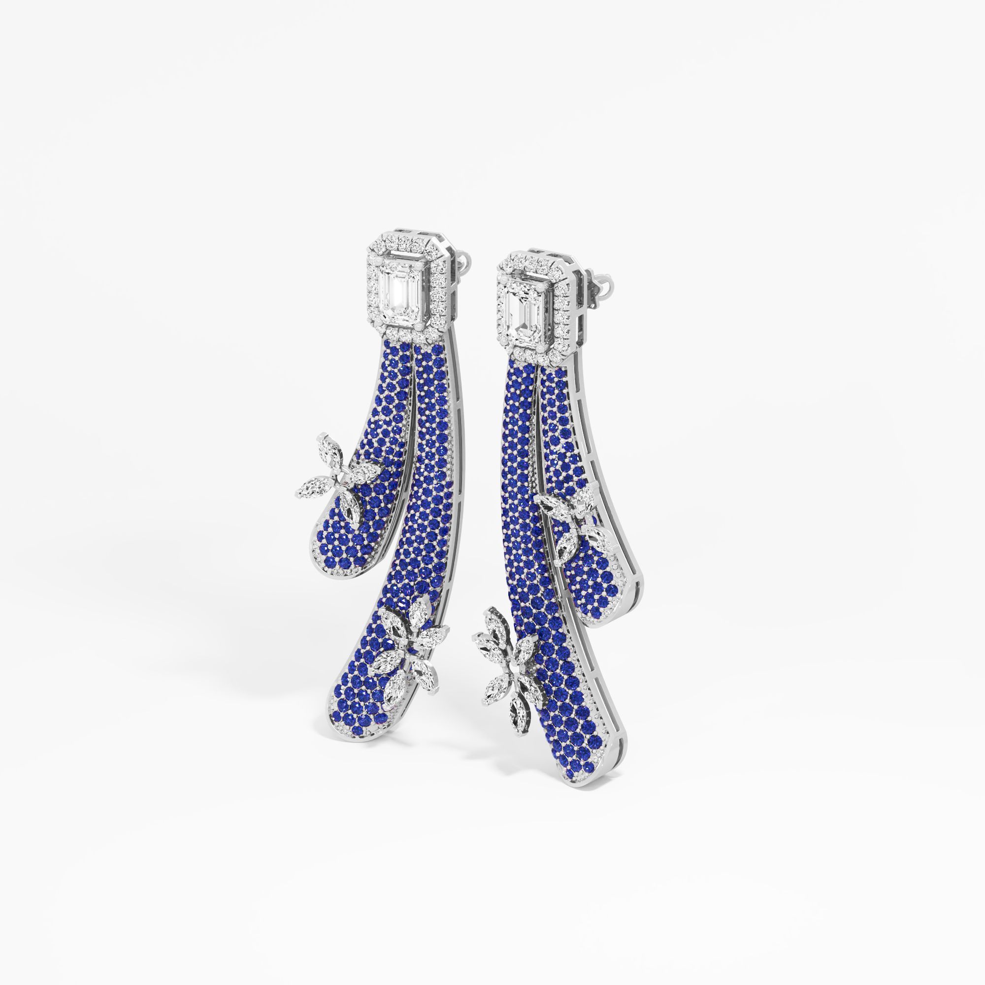 Twilight Floret Dangle Earrings