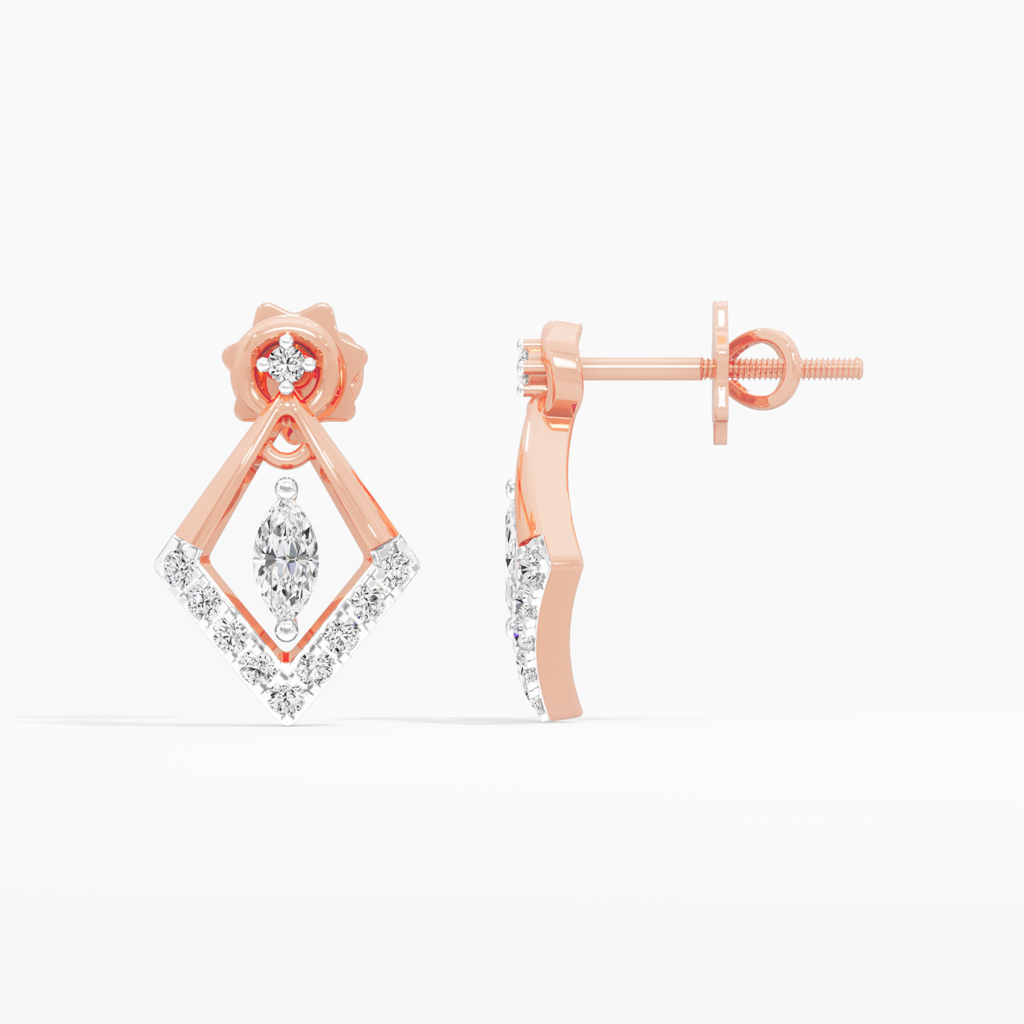 Radiant Kite Stud Earrings