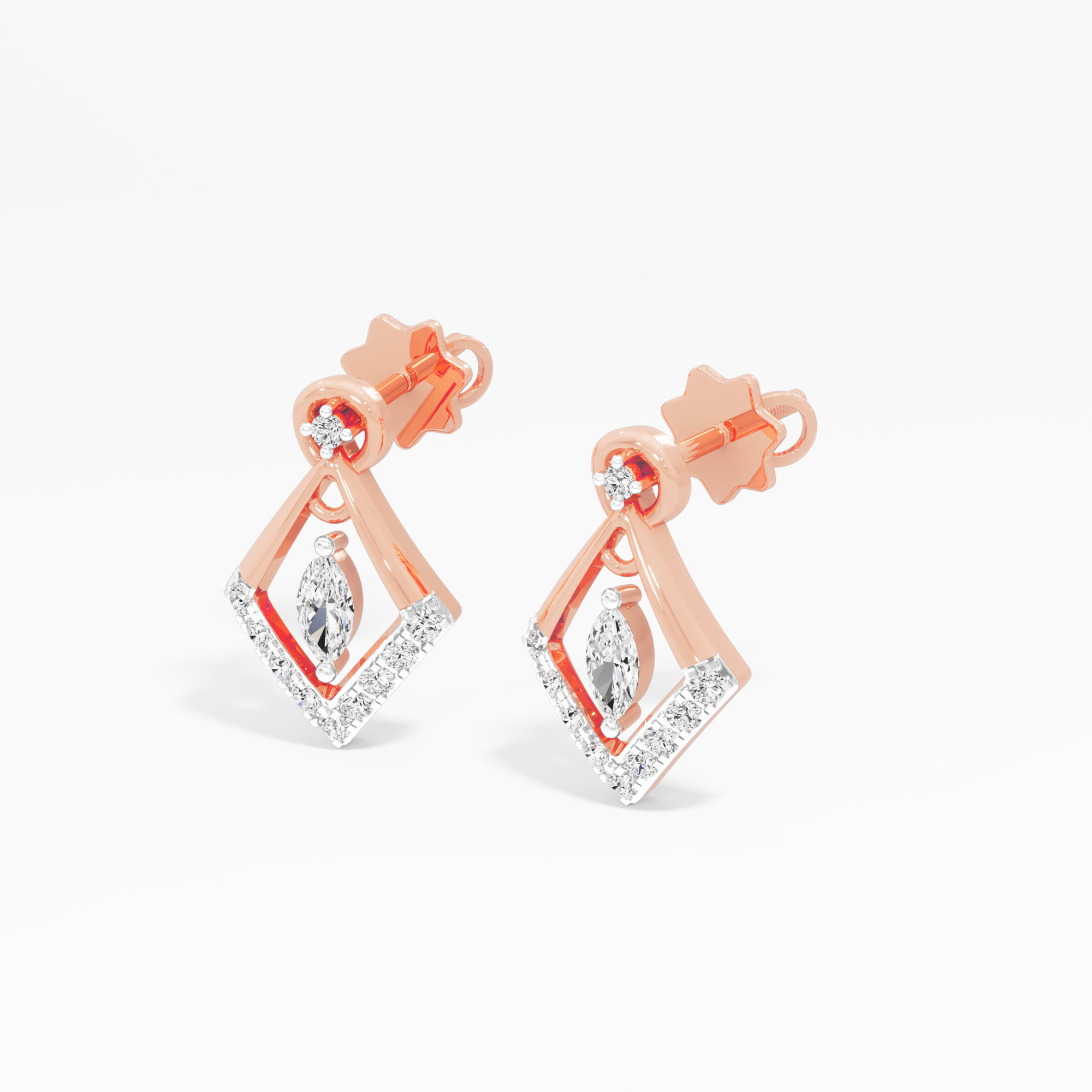 Radiant Kite Stud Earrings