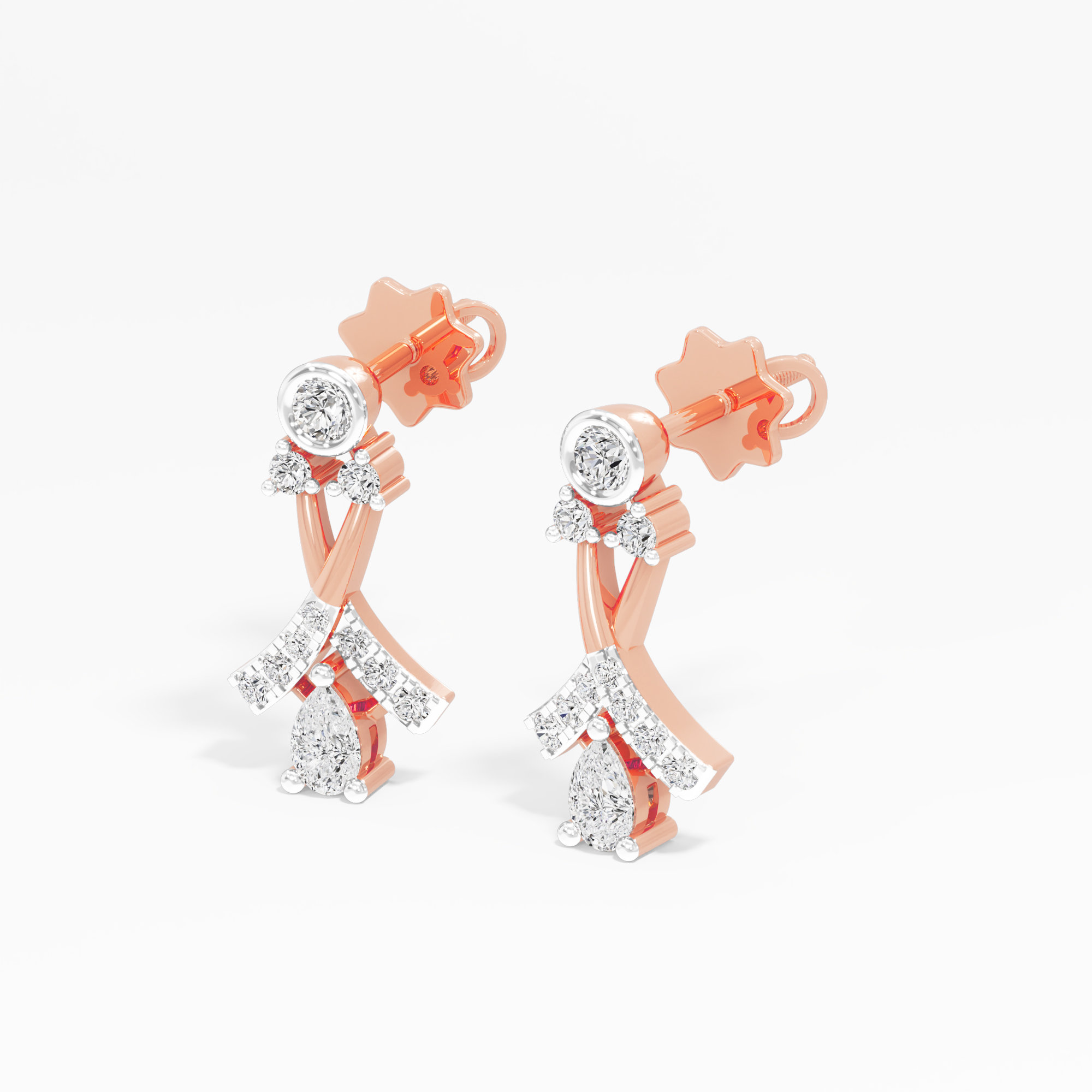 Blossom Pear Stud Earrings
