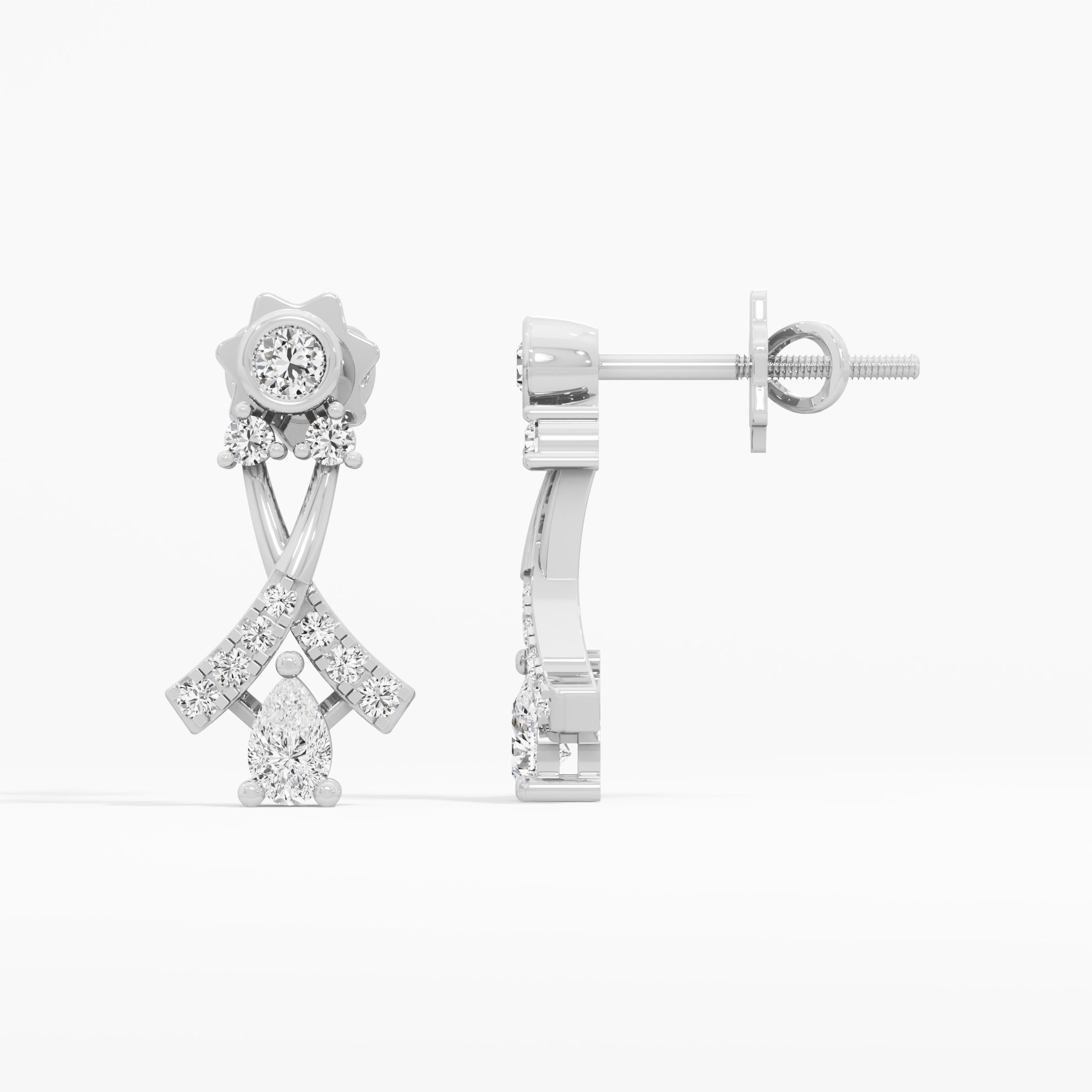 Blossom Pear Stud Earrings