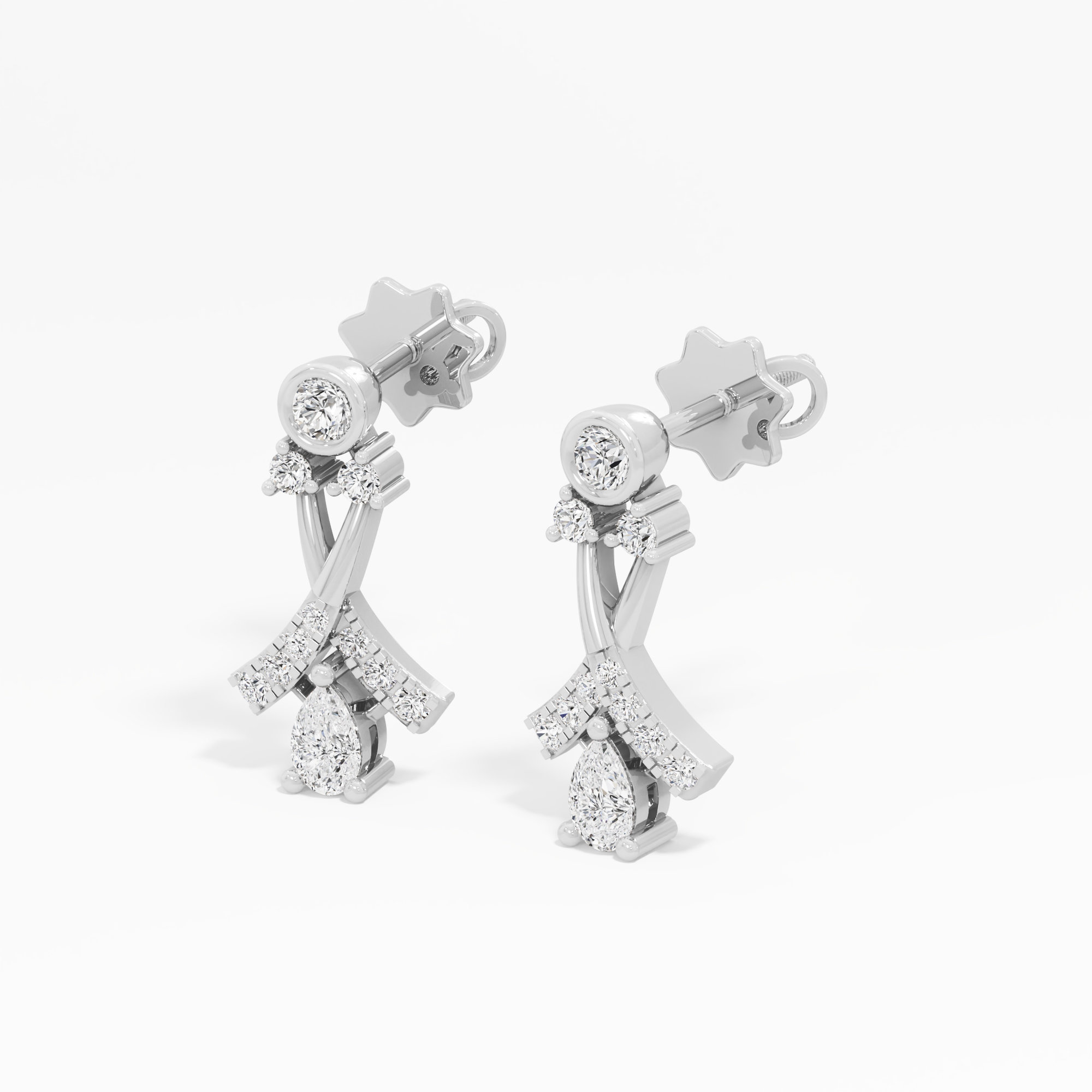 Blossom Pear Stud Earrings
