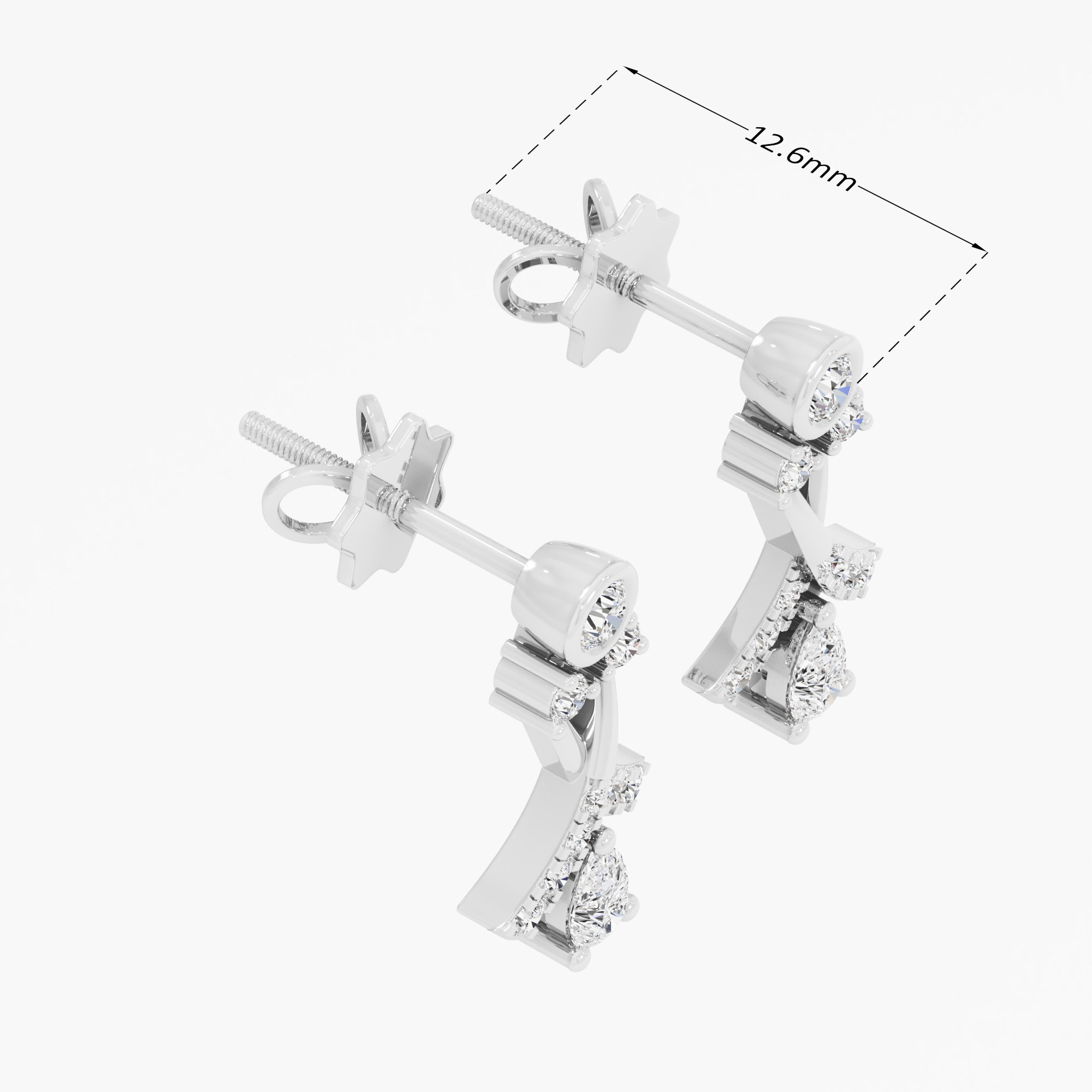 Blossom Pear Stud Earrings