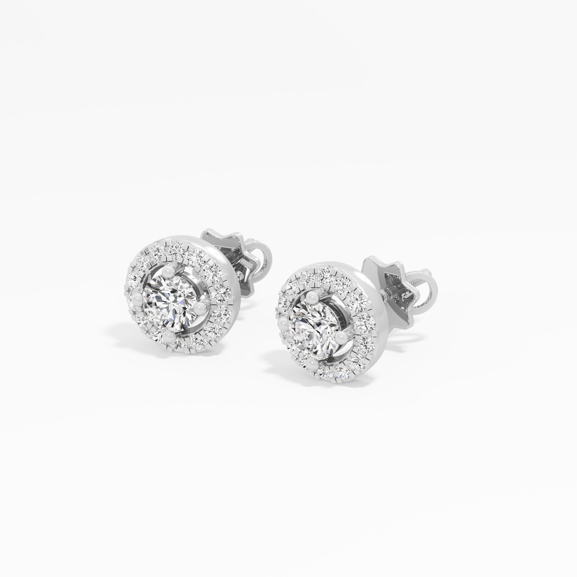 Celestial Sparkle Stud Earrings