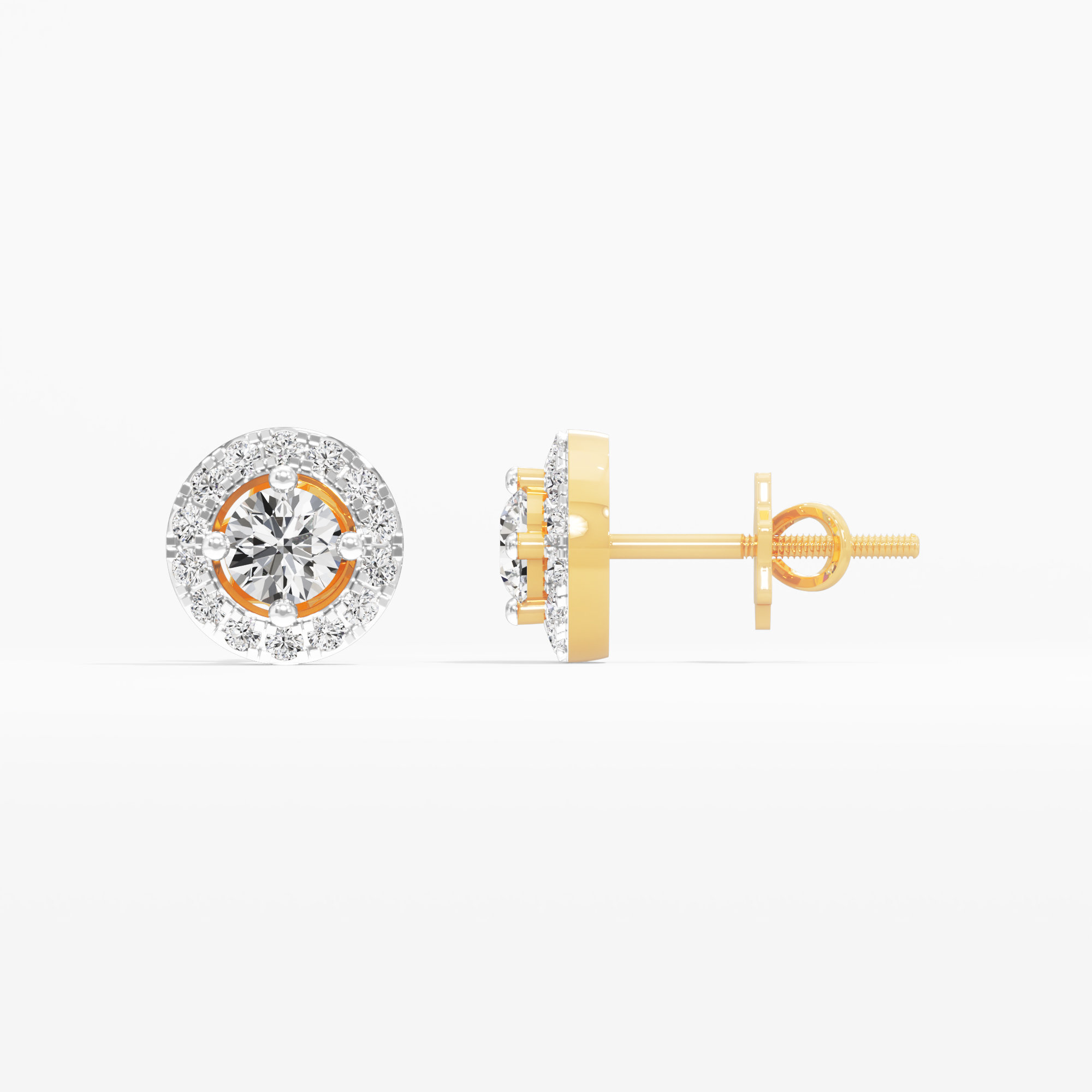 Celestial Sparkle Stud Earrings