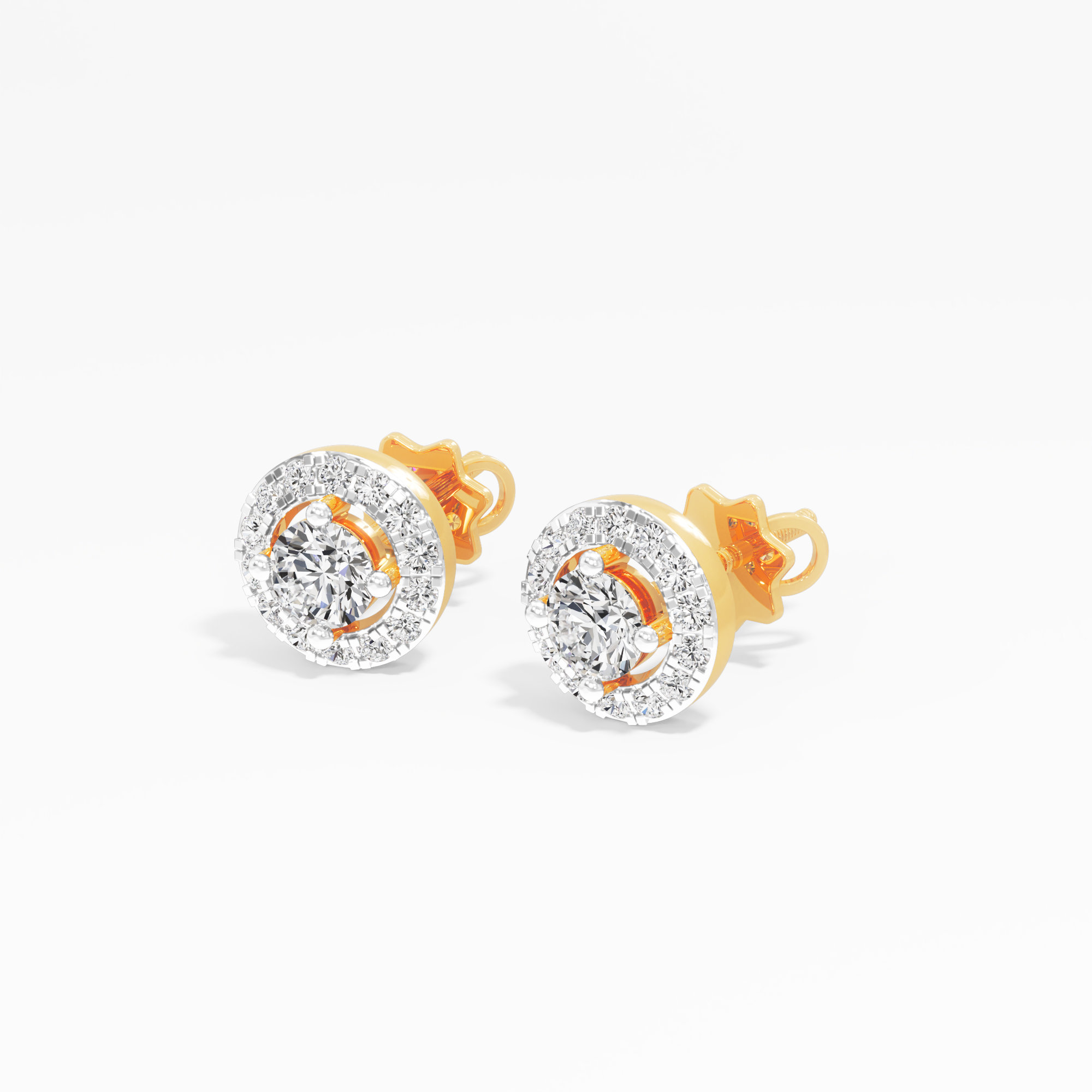 Celestial Sparkle Stud Earrings