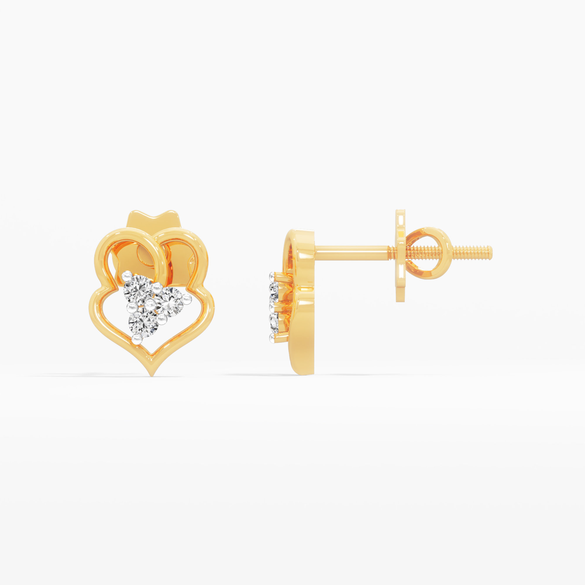 Petal Embrace Stud Earrings