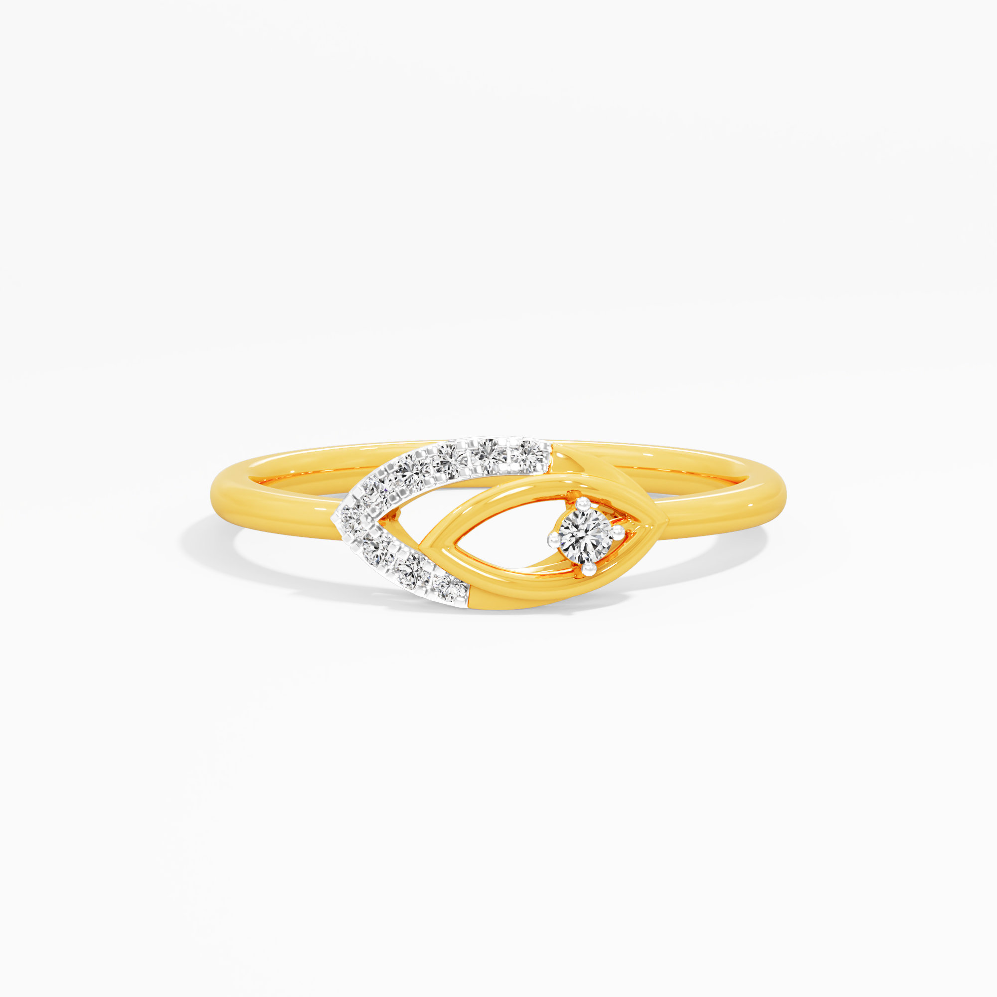 Opaline Gaze Cocktail Ring